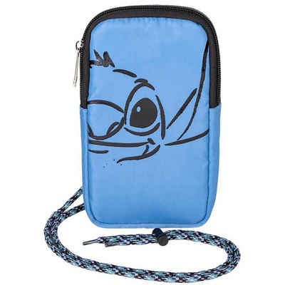 Sarcia.eu Umhängetasche Disney Stitch- Blaues Säckchen mit verstellbarem Kordelzug