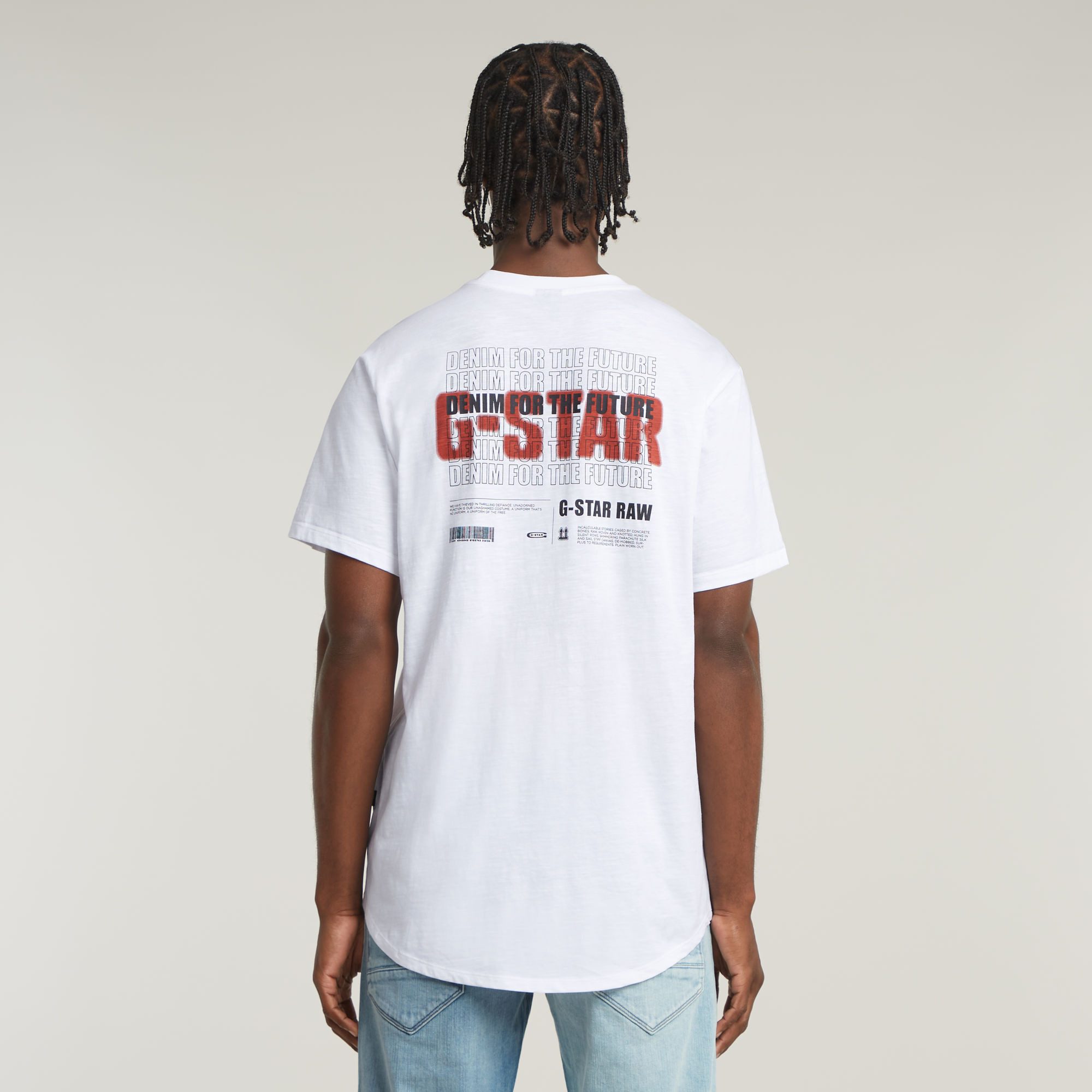 G-STAR T-Shirt Lash Back mit Rückenprint günstig online kaufen