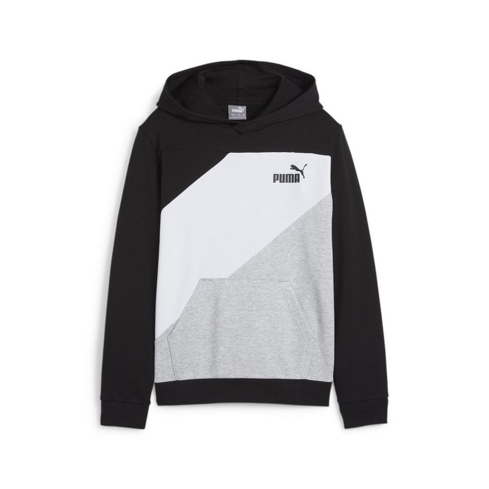 Colourblock Jungen PUMA POWER Hoodie PUMA Hoodie