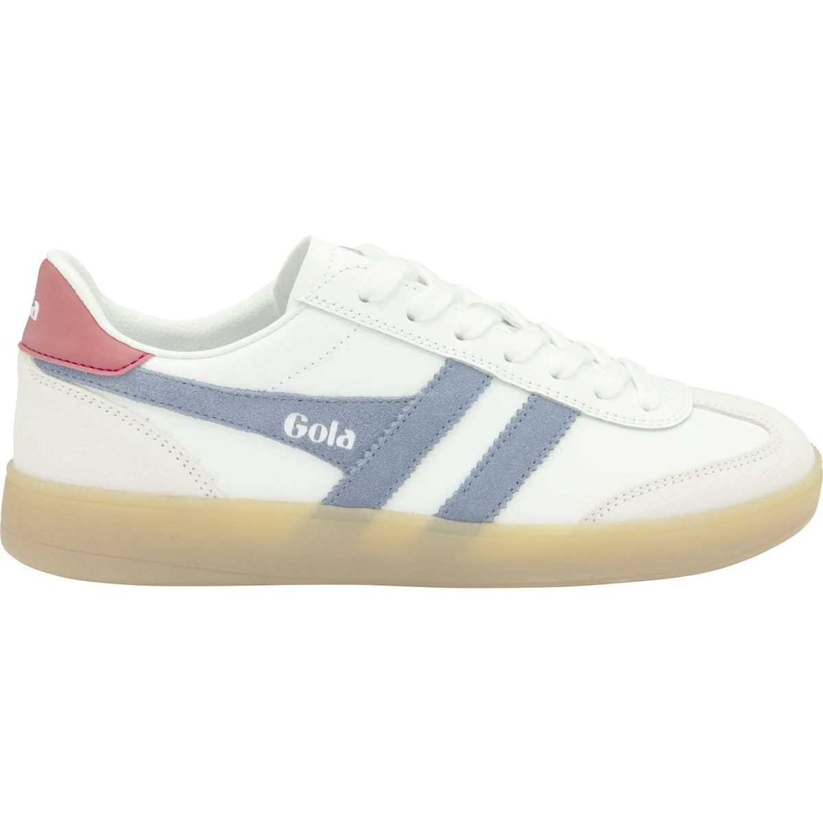 Gola Viper Leather Sneaker Women Outdoorschuh Eleganter Damen-Sneaker mit gefüttertem Leder, transluzenter Sohle
