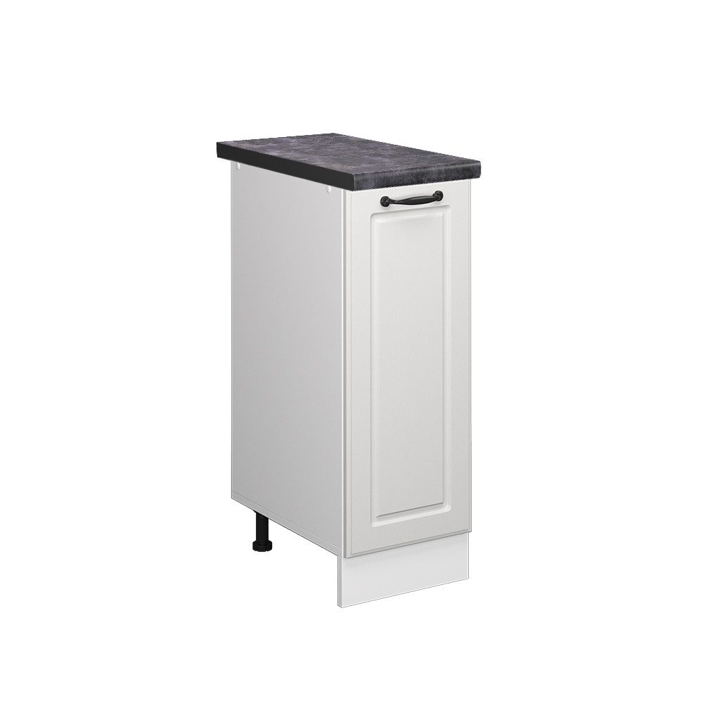 Vicco Apothekerschrank R-Line, Weiß Landhaus/Weiß, 30 günstig online kaufen