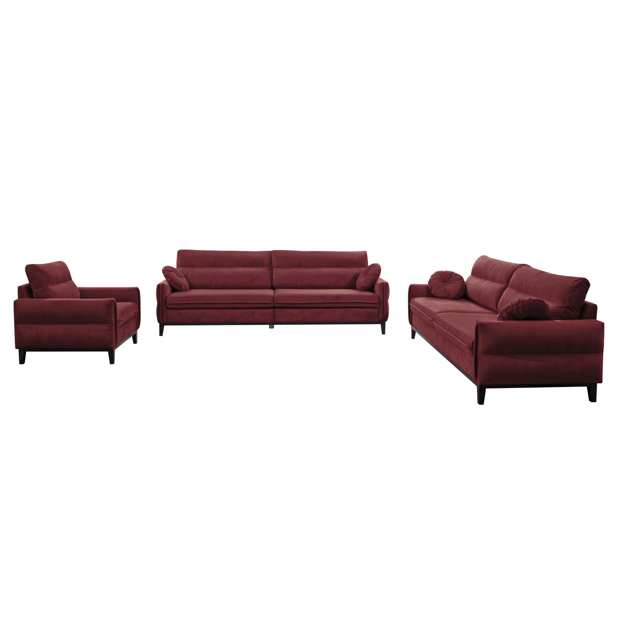 Beautysofa Polstergarnitur Belweder, (Couchgarnitur 321 Möbelset), günstig online kaufen