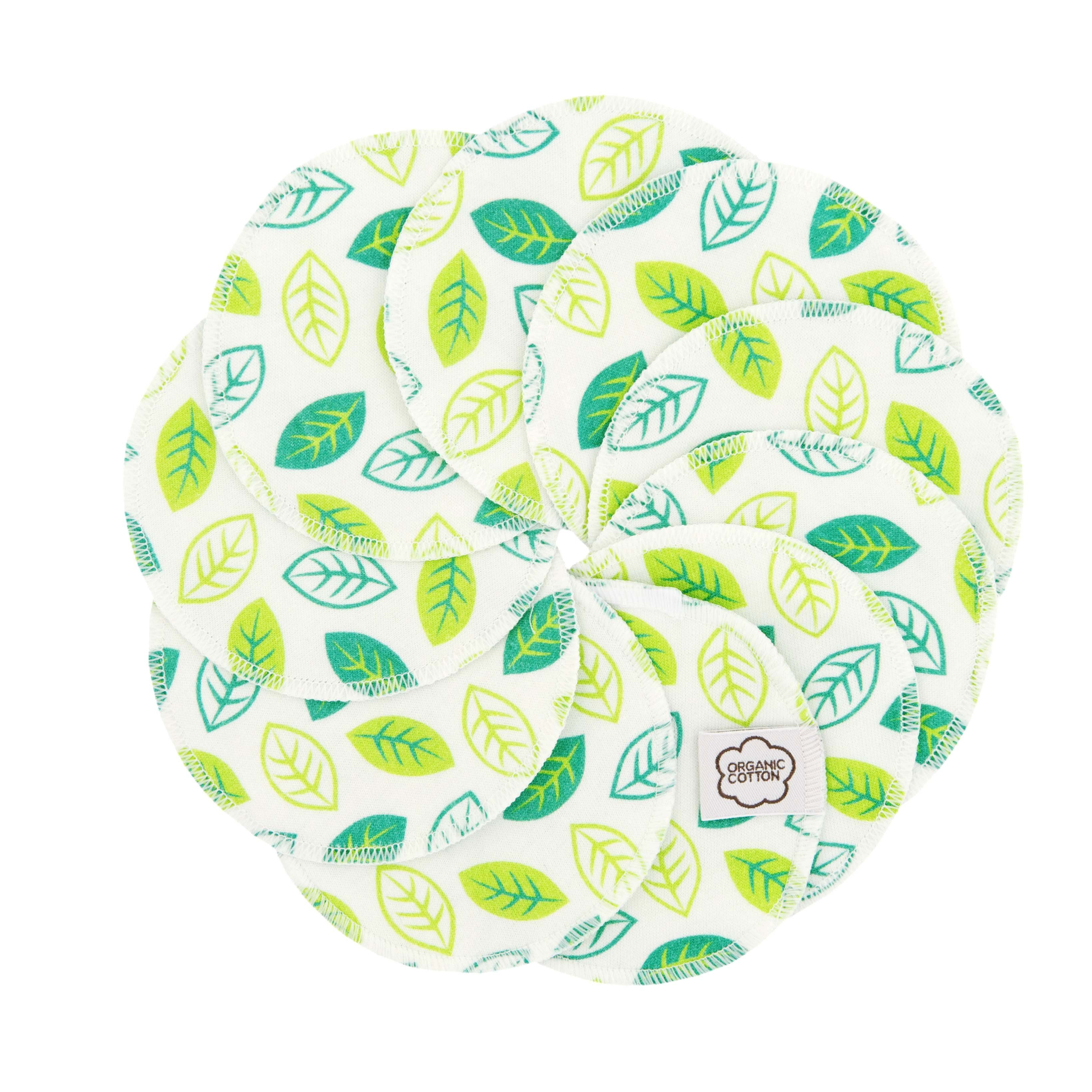 ImseVimse Gesichtsreinigungsschwamm Kosmetikpads waschbar 10er inkl. Wäschenetz, 11 tlg.