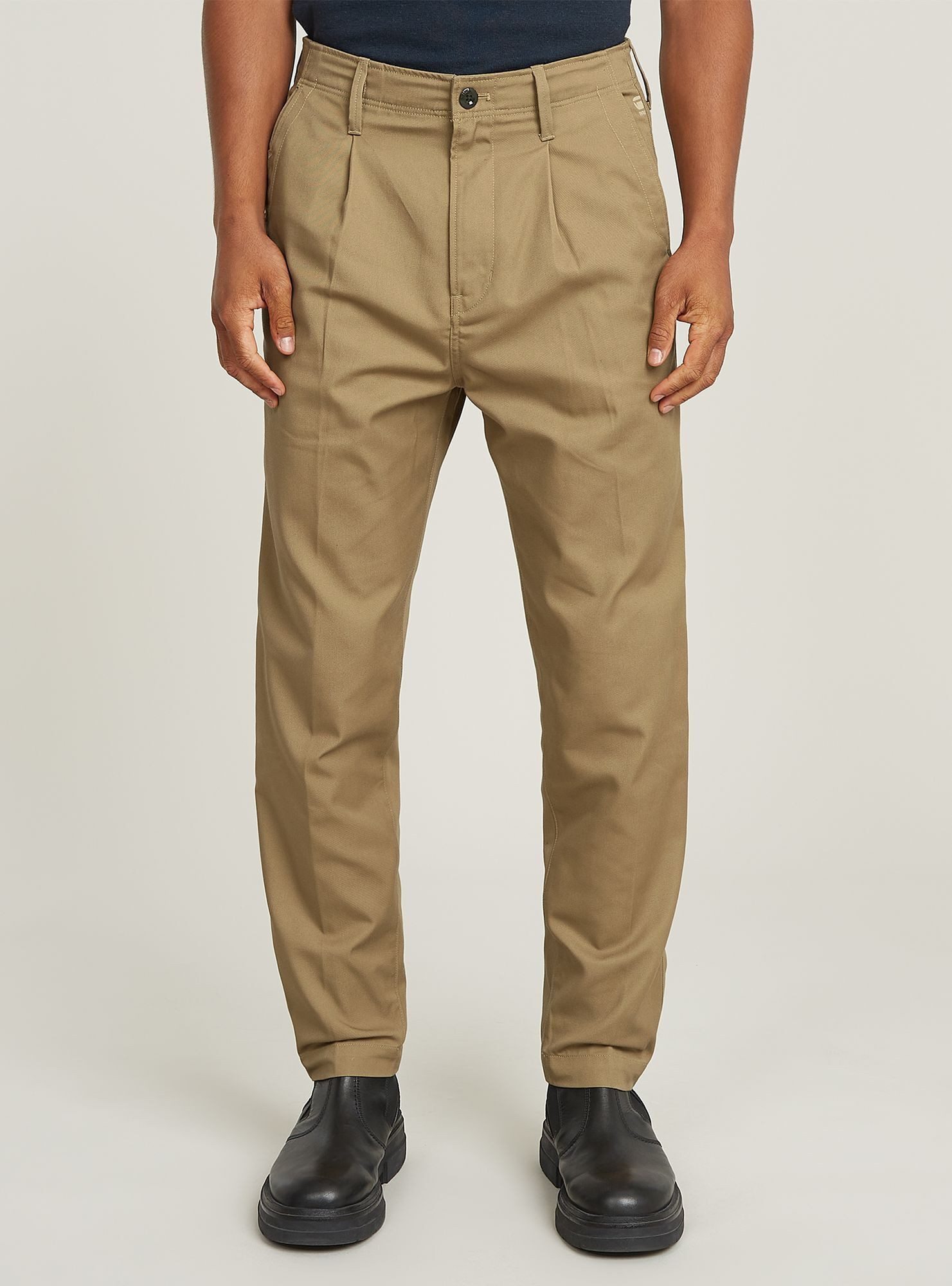 G-STAR Chinohose Pleated Chino Relaxed Tapered