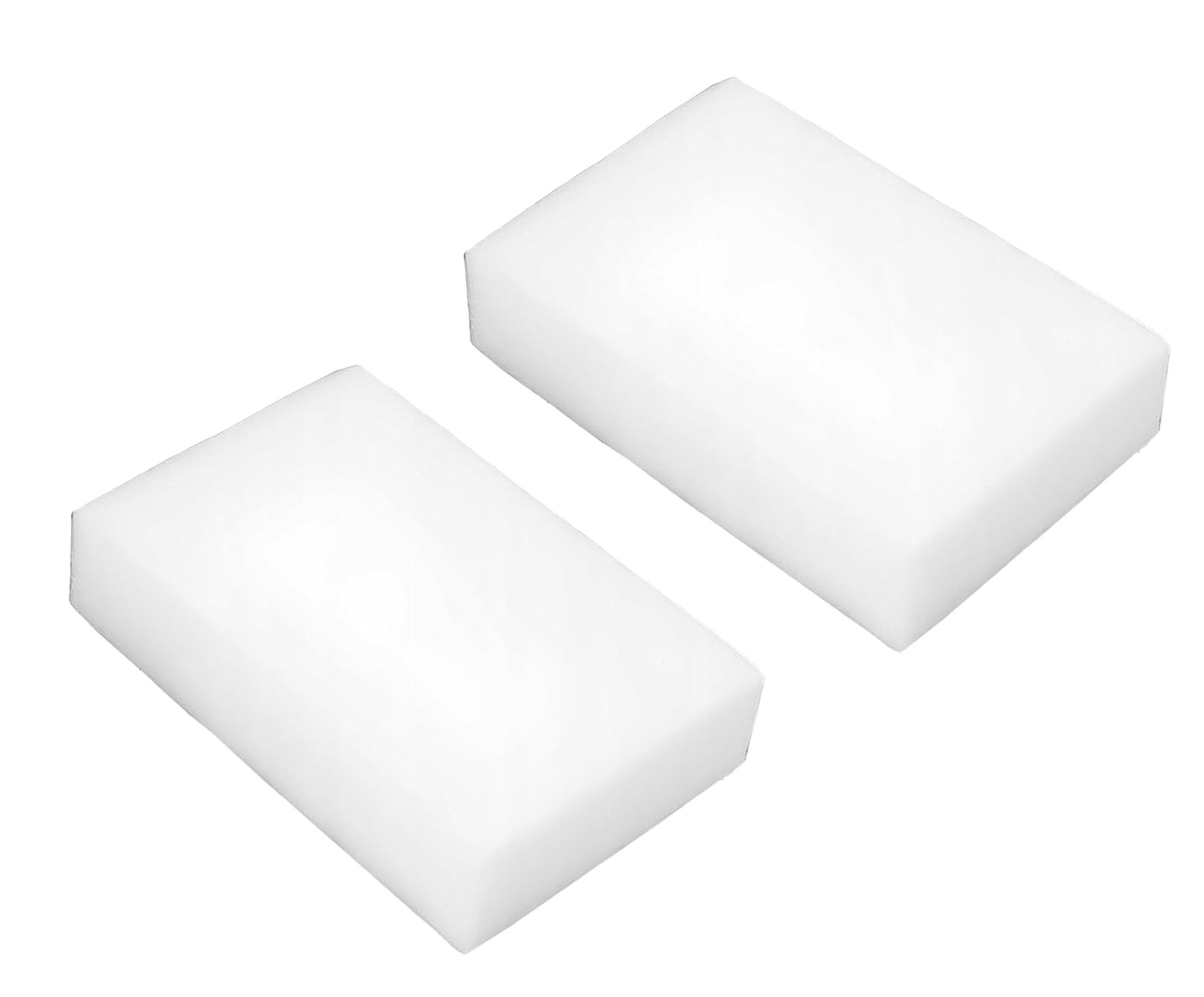 Reinex 2X SCHMUTZRADIERER Weiß Radierschwamm Wunderschwamm 60 Schmutzradierer (Fleckenentferner Schwamm)