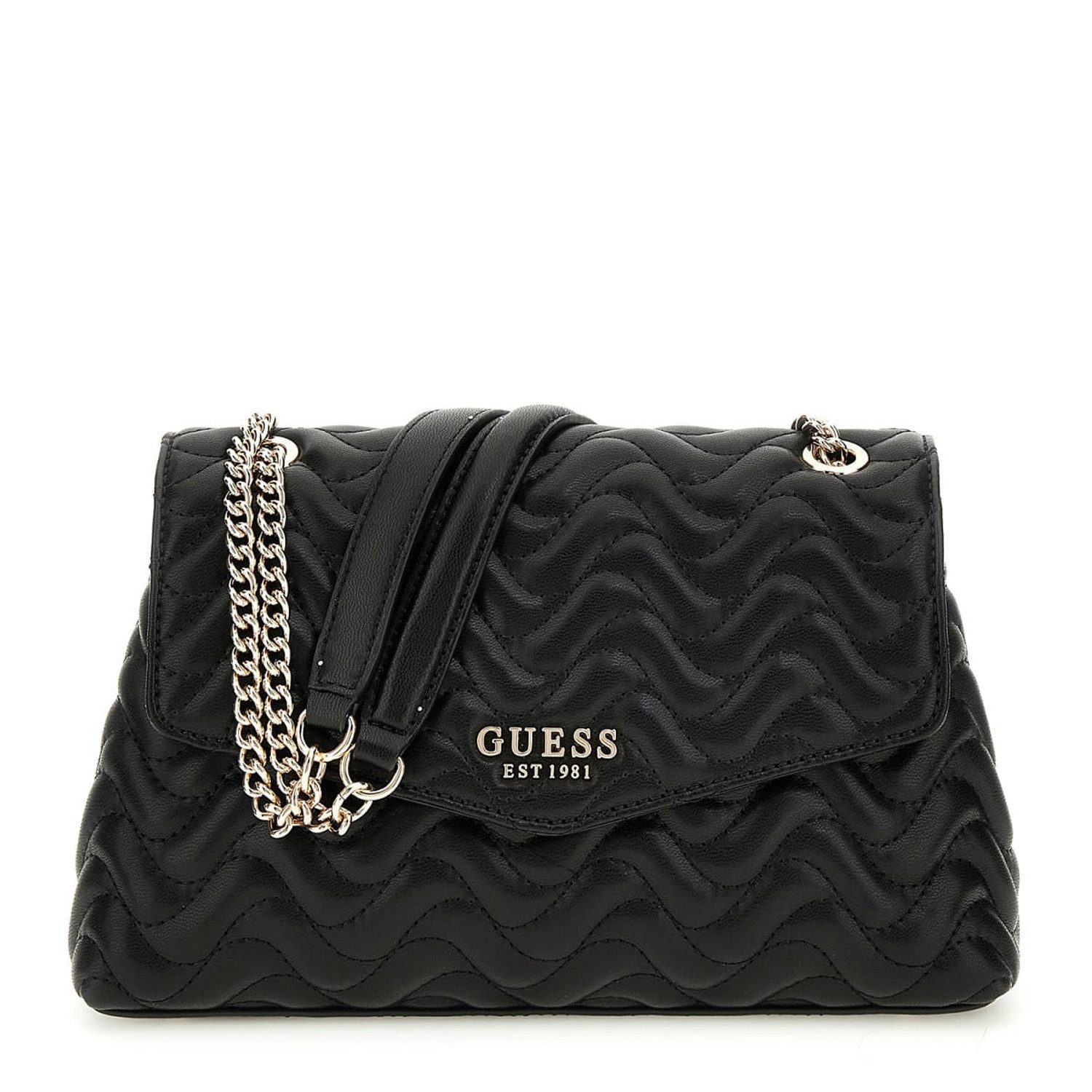 Guess Umhängetasche GUESS Umhängetasche Melisandra Black (1, 1-tlg., 1)