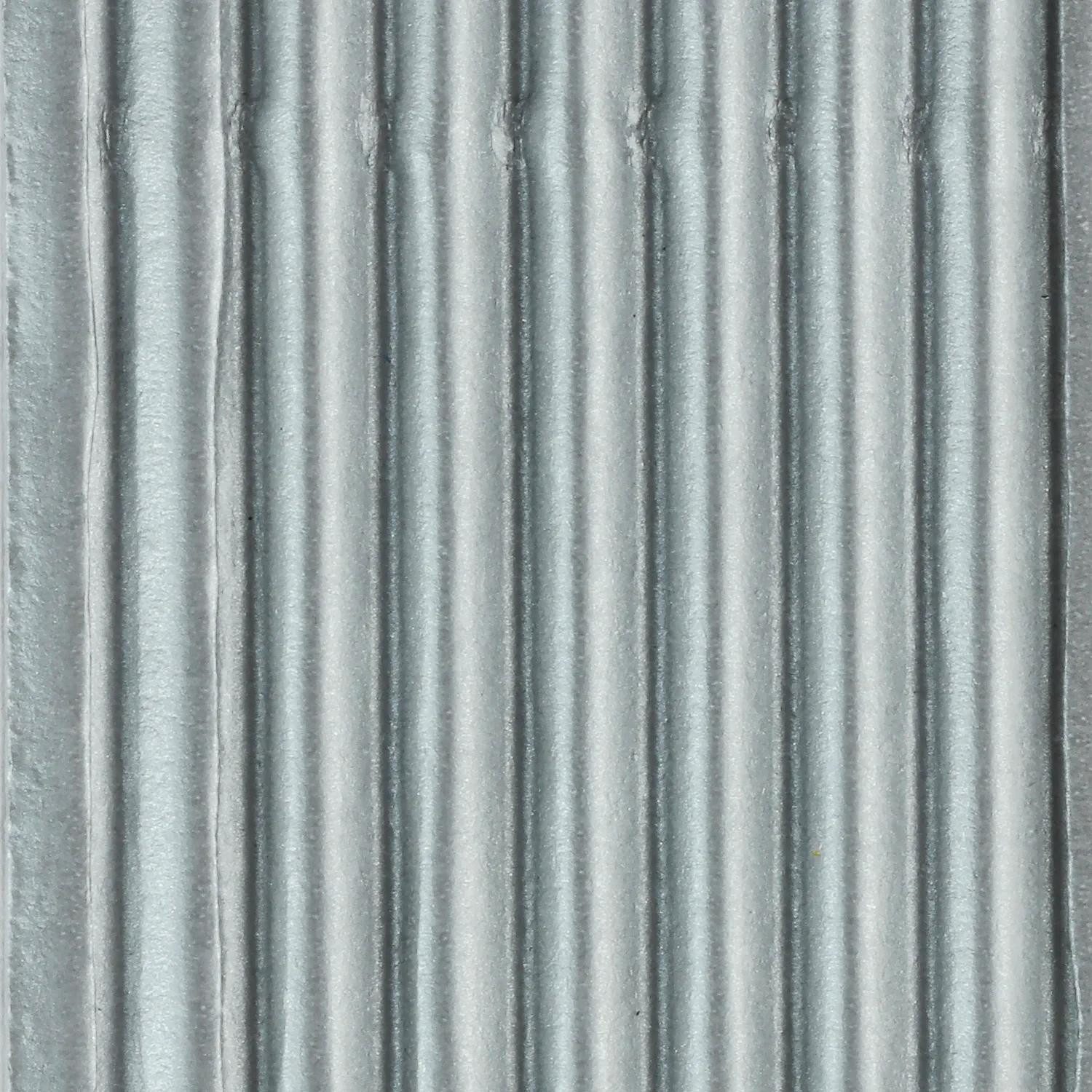 CLAIREFONTAINE Bastelkartonpapier Pack 10 Bögen Wellpappe, 50x70cm, 300g - Silber 195676C, Einfarbiges Papier