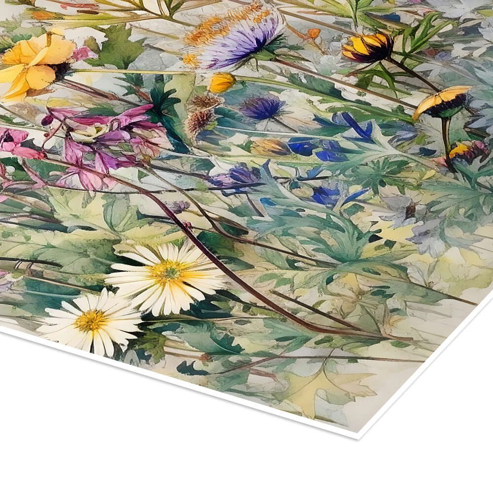 Posterlounge Wandbild Wildblumen II, Ryley Gray, erhältlich als Poster, Leinwandbild, Wandsticker oder Acrylglasbild