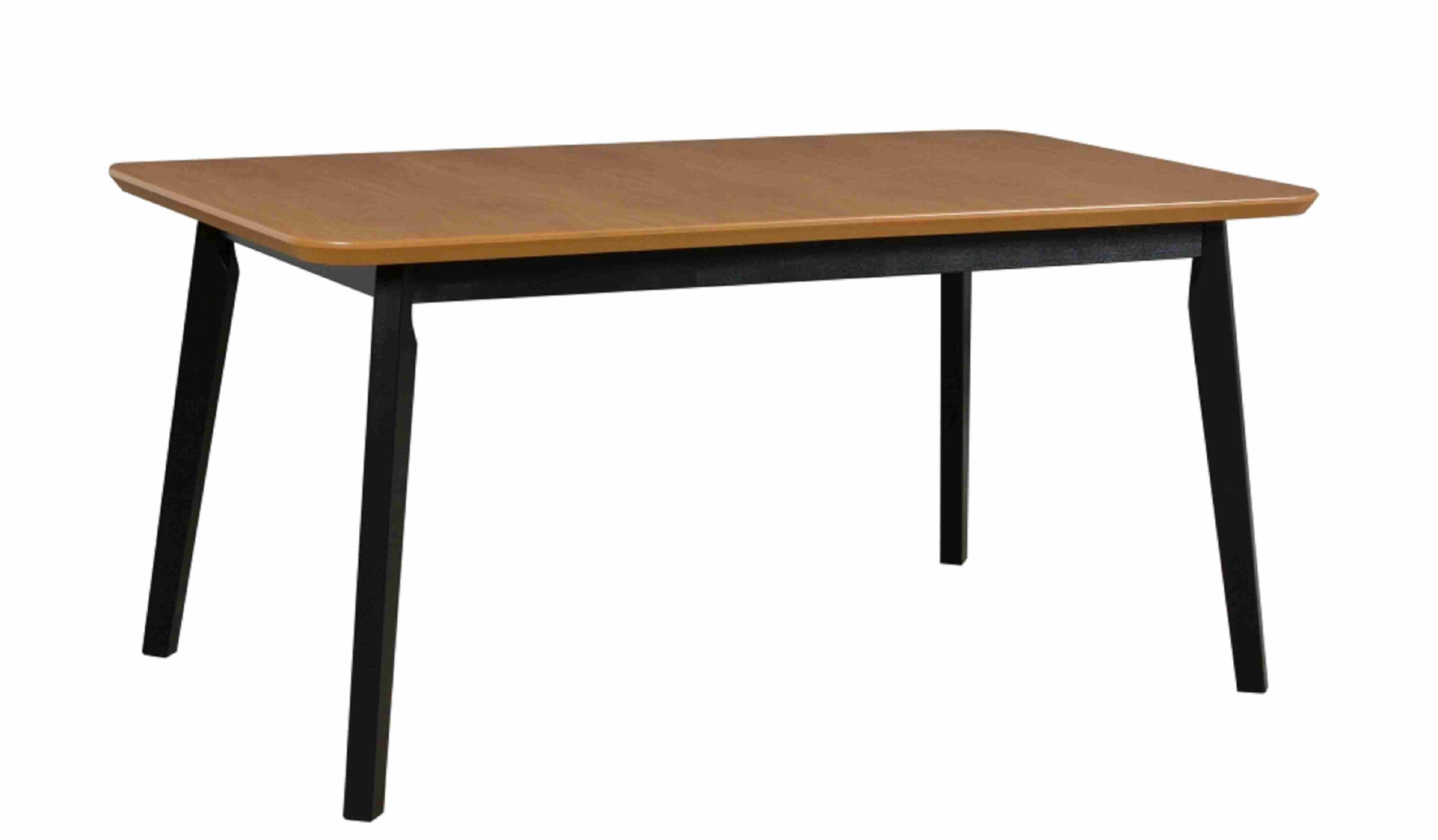 Furnix Esstisch Olimo-8 ausziehbare Tischplatte 160-200 cm Holzbeine Buche massiv, Tischhöhe 75 cm, nachhaltig & langlebig