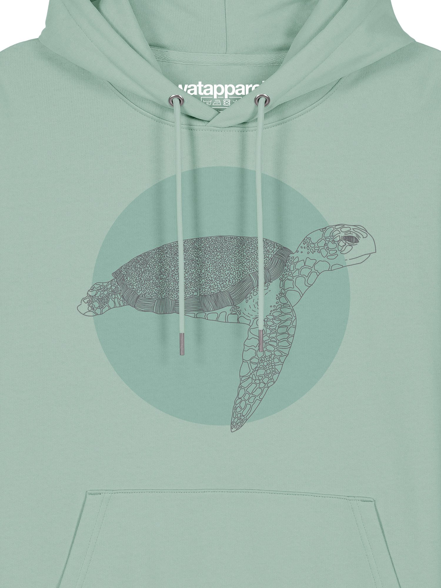 wat? Apparel Hoodie Meeresschildkröte