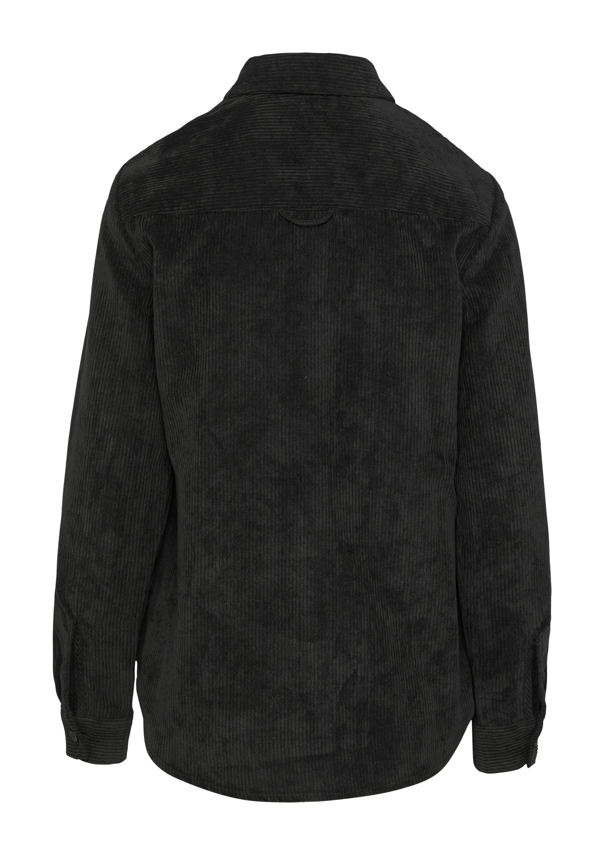 QS Langarmbluse Bluse Cordbluse mit Brusttaschen günstig online kaufen