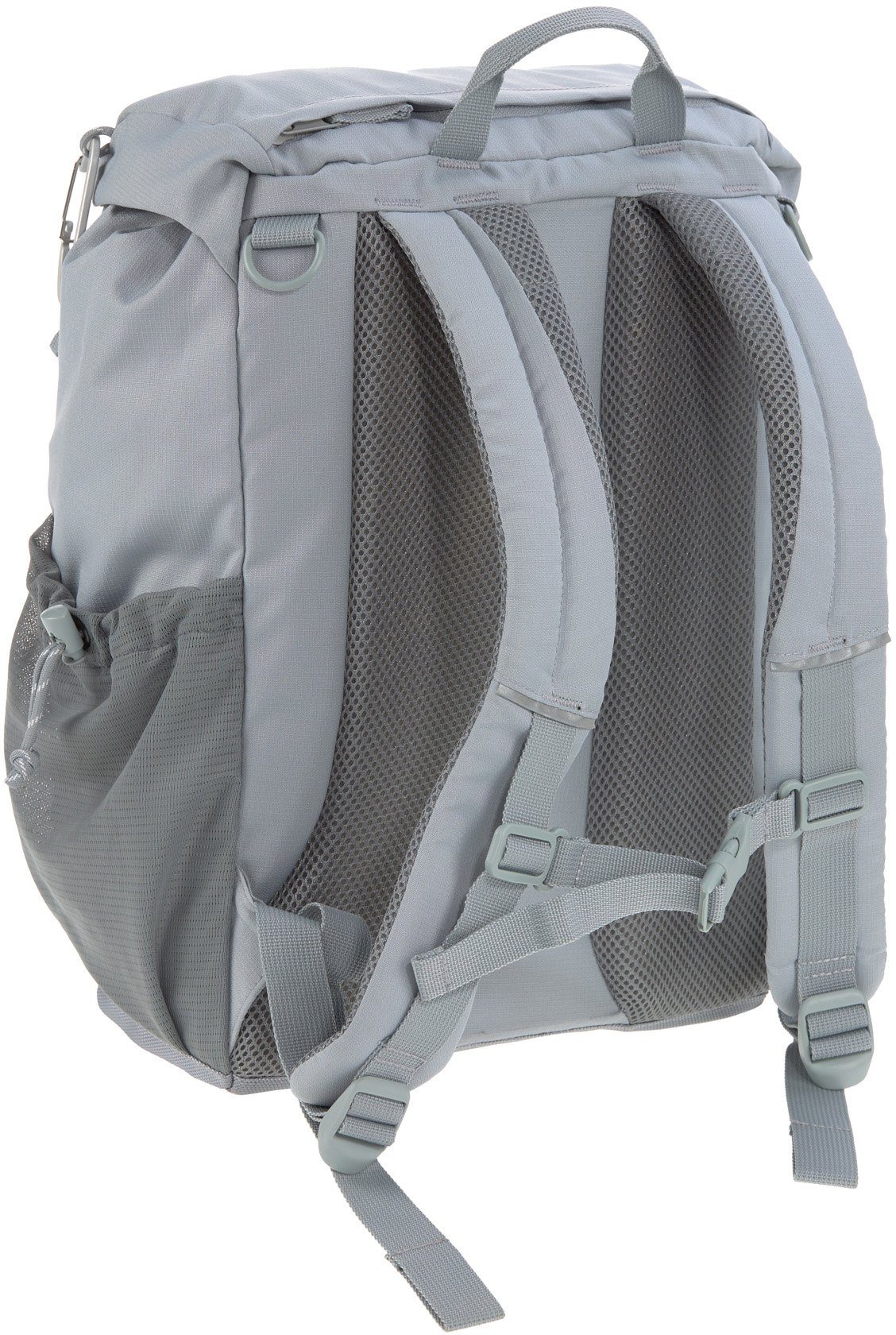 LÄSSIG Wickelrucksack Green Label, Outdoor, Grey, PETA-approved vegan; zum Teil aus recyceltem Material