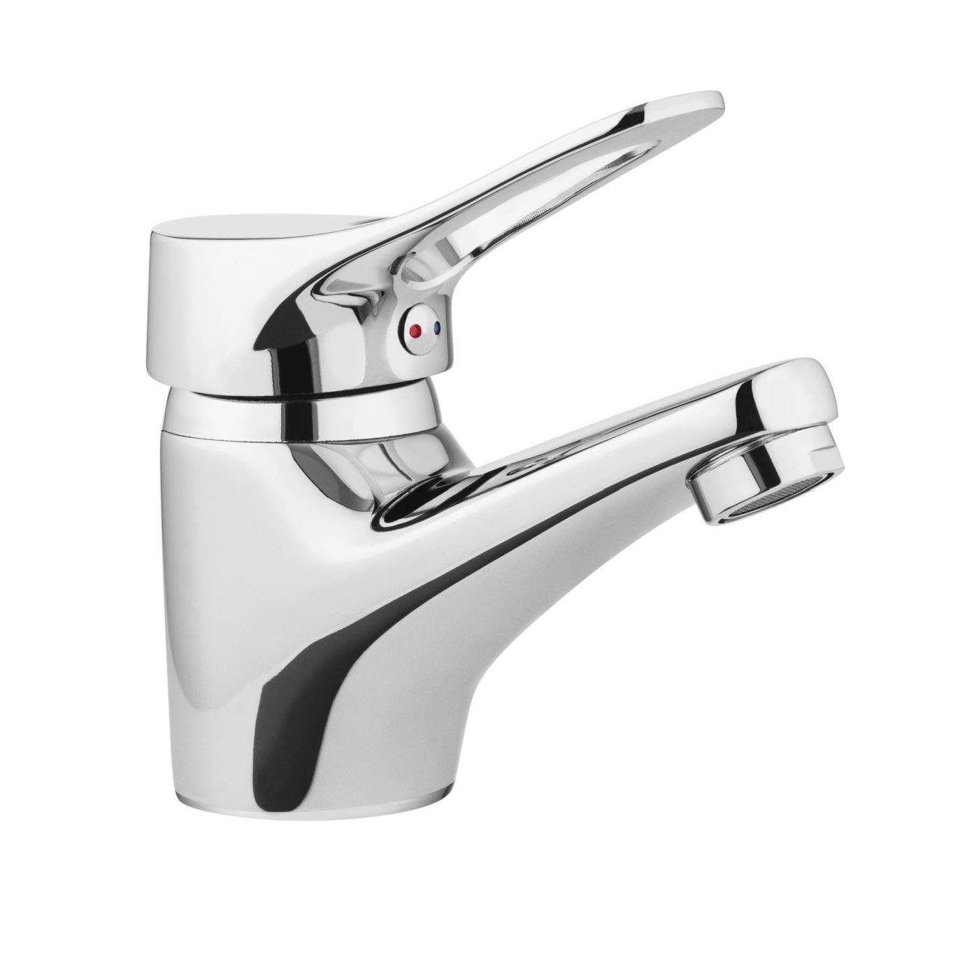 Deante Waschtischarmatur Vero Waschbeckenarmatur Einhandmischer Bad Wasserhahn Mischbatterie Chrom