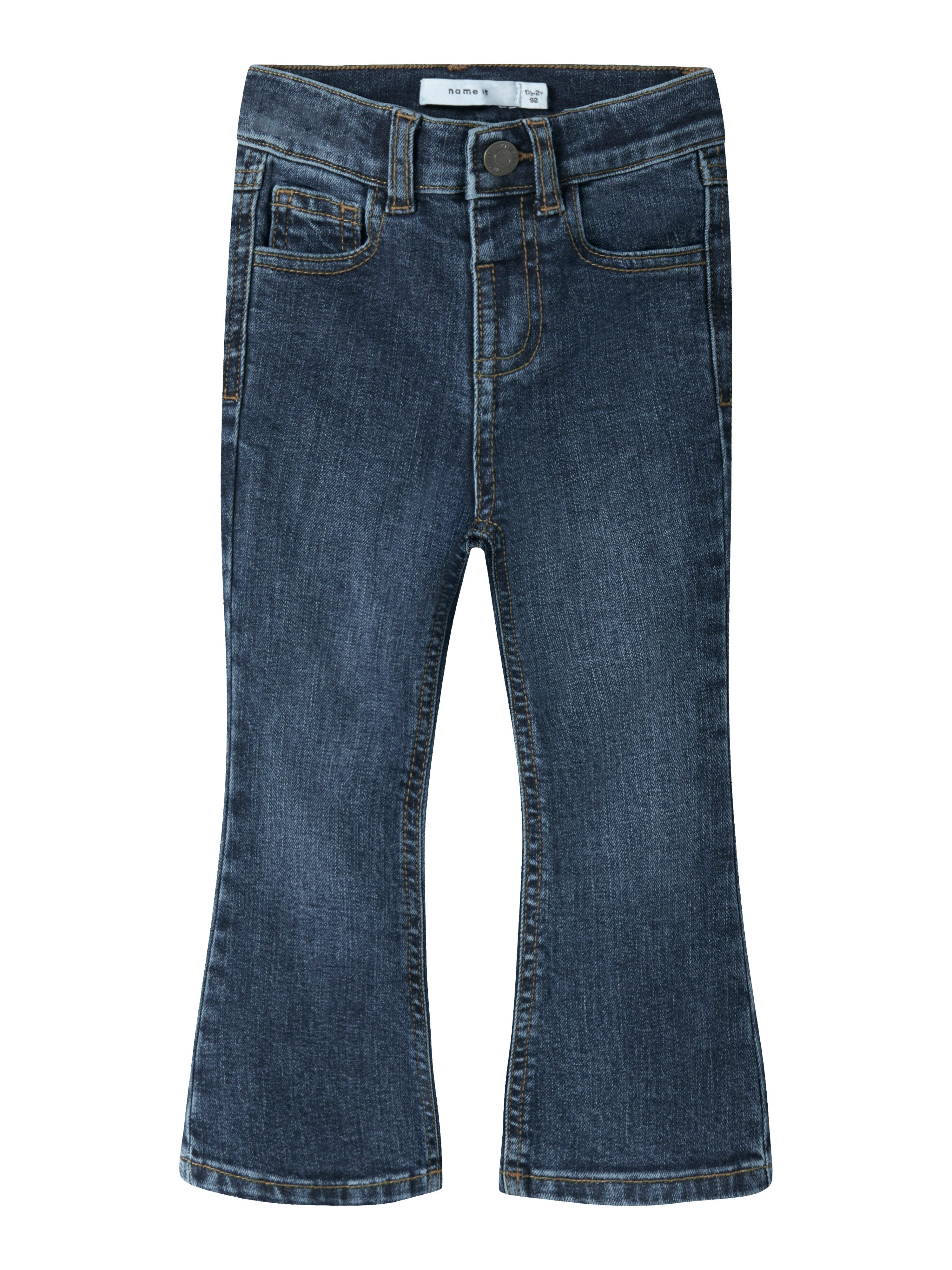 Name It Bootcut-Jeans NMFPOLLY BOOTCUT JEANS 8809-MD TB Baumwollmischung, bootcut fit