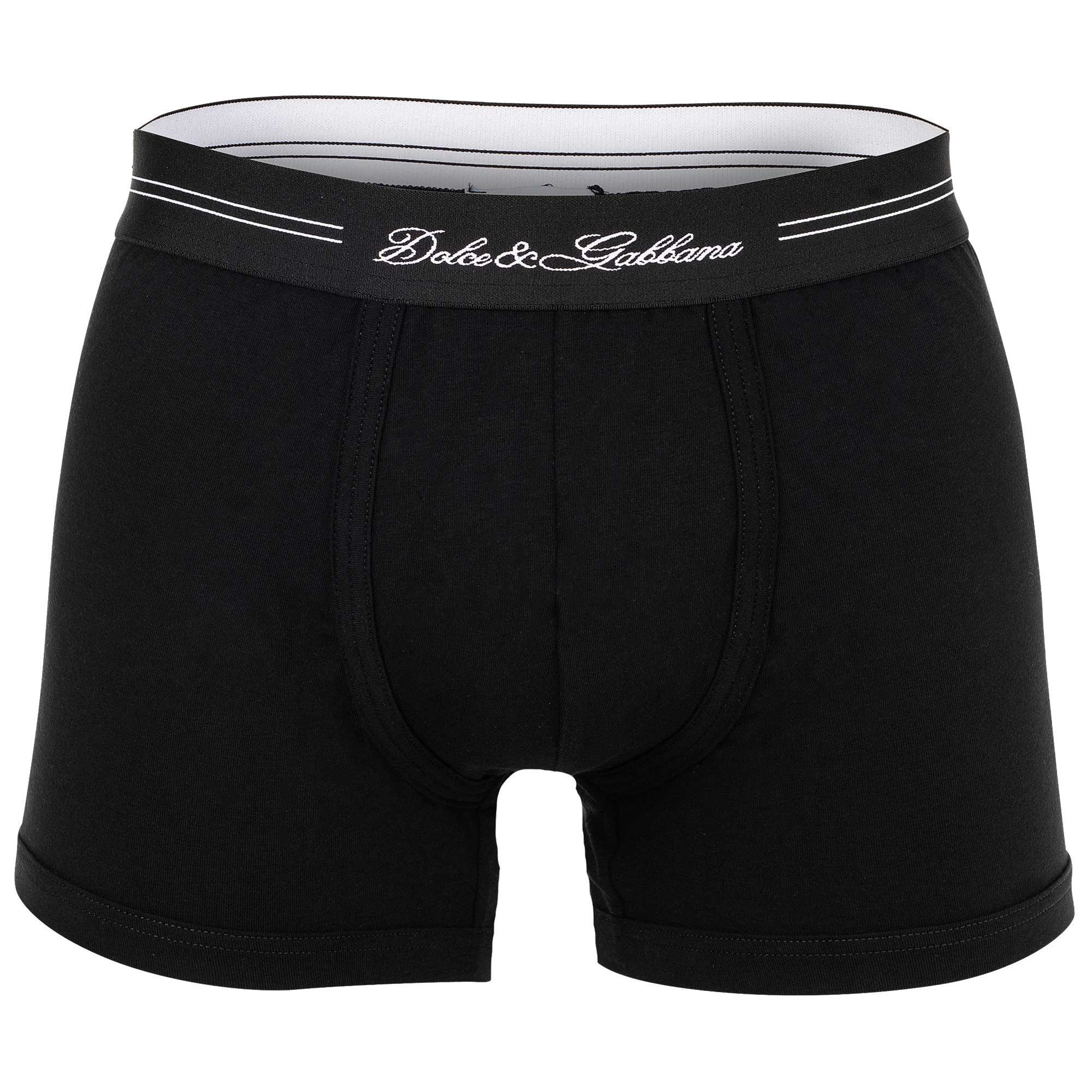DOLCE & GABBANA Boxer Herren Boxershort 1er Pack Baumwolle Regular Boxer (Packung, 1er Pack)