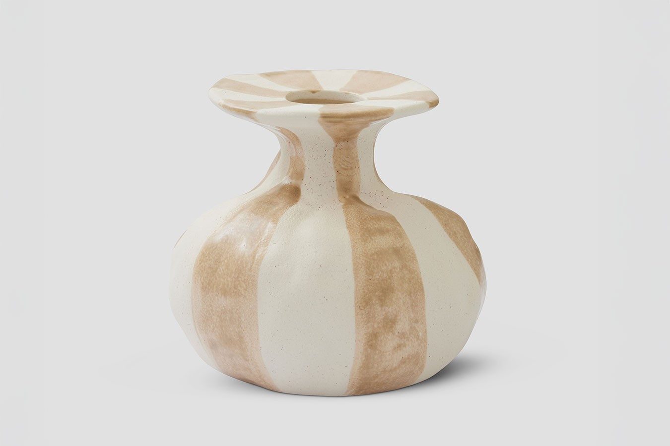 HOT Schüssel Dekovase Raja cremeweiss klein