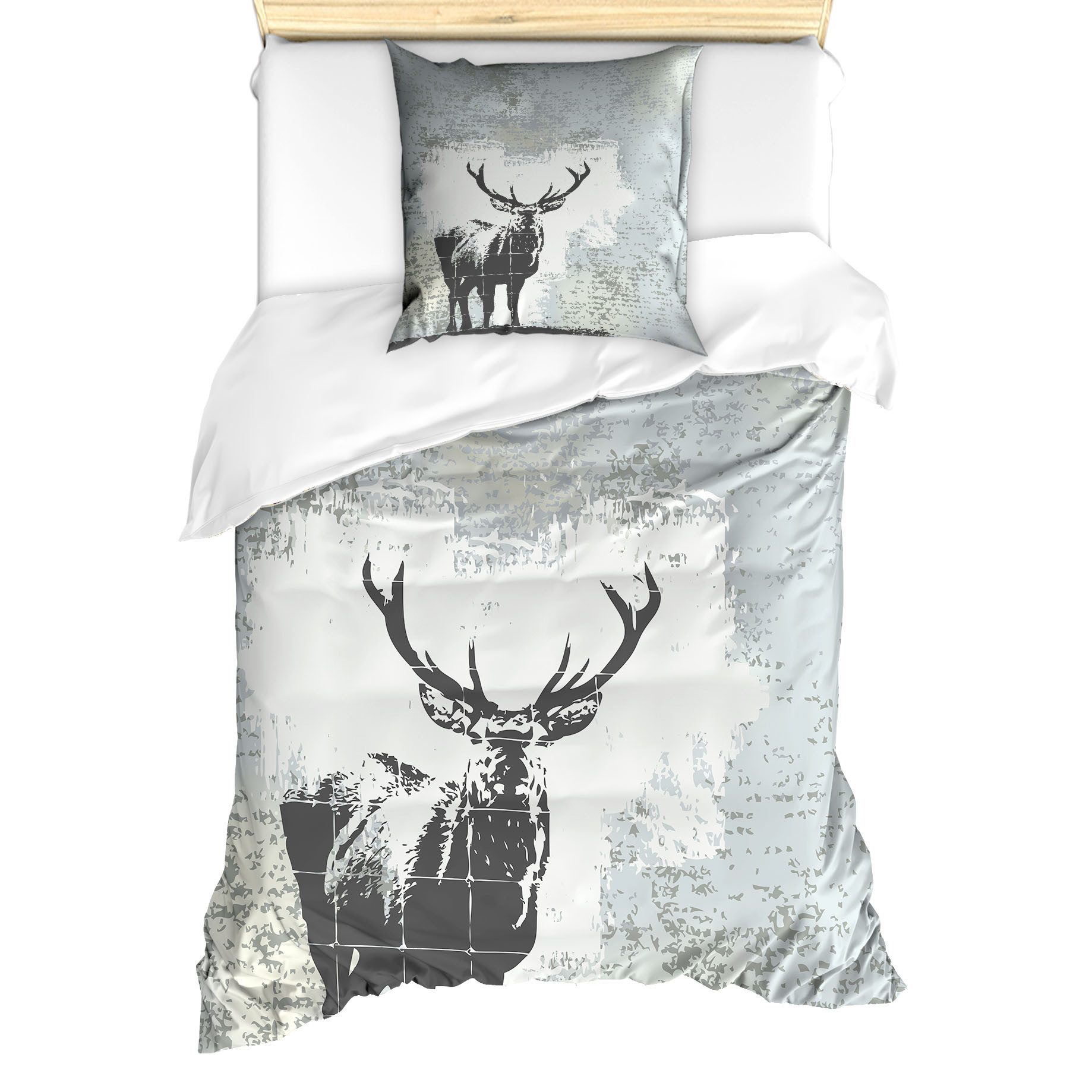 Bettwäsche Milbensicher Всіrgiker geeignet mit Kissenbezug