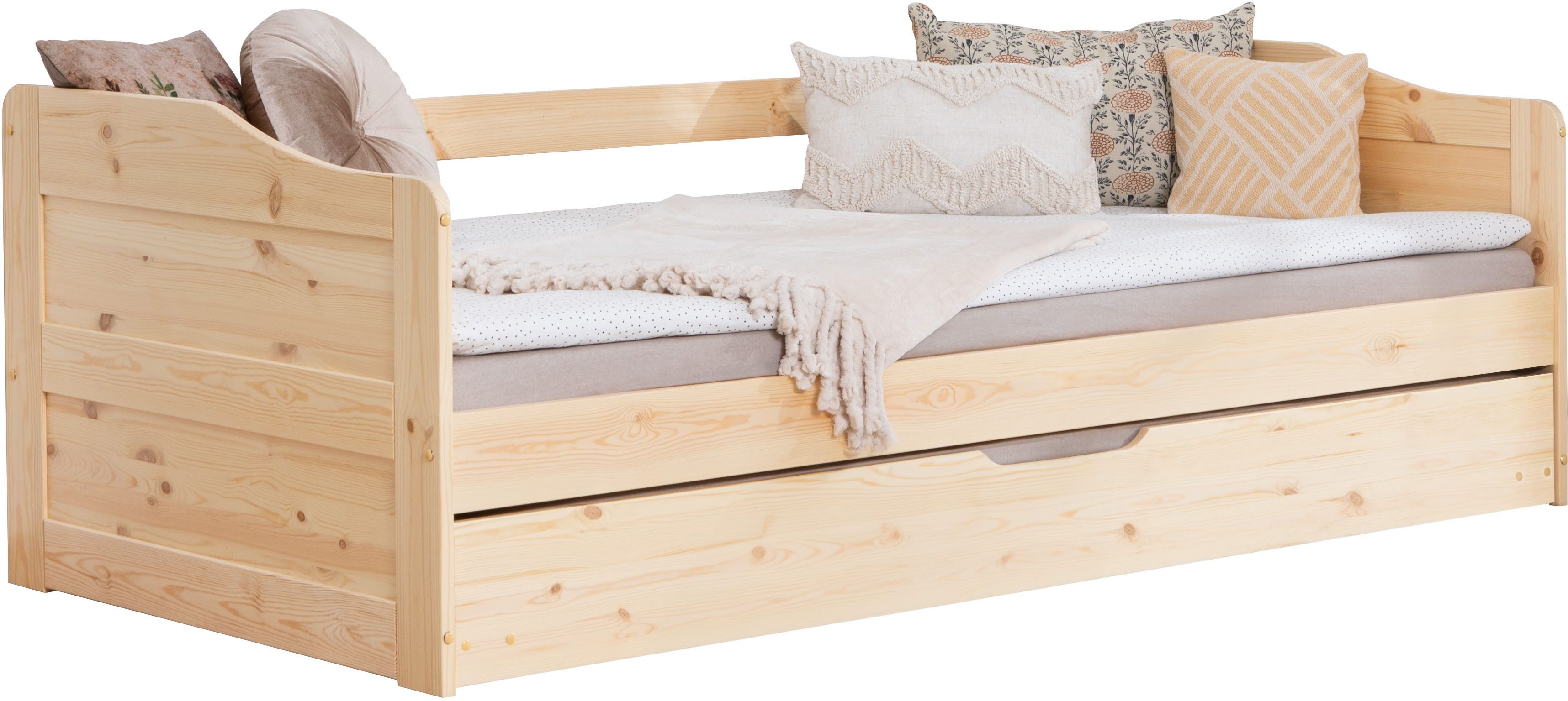 Ticaa Funktionsbett Melinda, Daybett, Jugendbett, 2 günstig online kaufen
