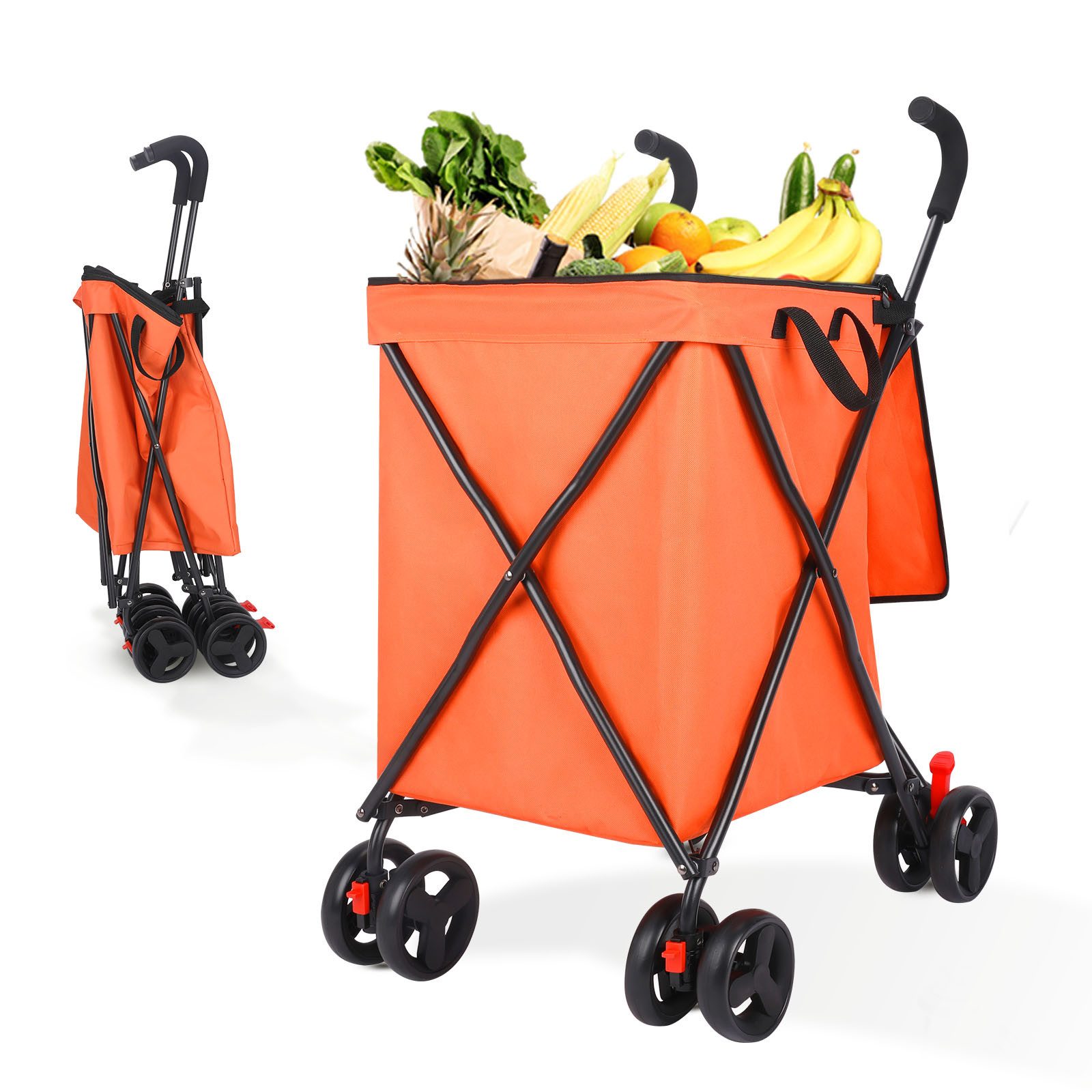 SURFOU Einkaufstrolley Faltbarer Einkaufstrolley 100 L – günstig online kaufen