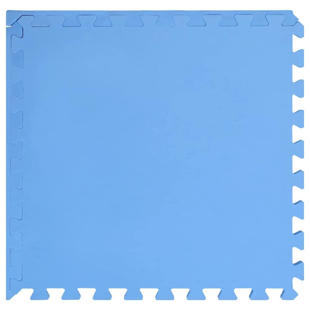 vidaXL Bodenmatte Bodenmatten 6 Stk. 2,16 m² EVA-Schaumstoff Blau