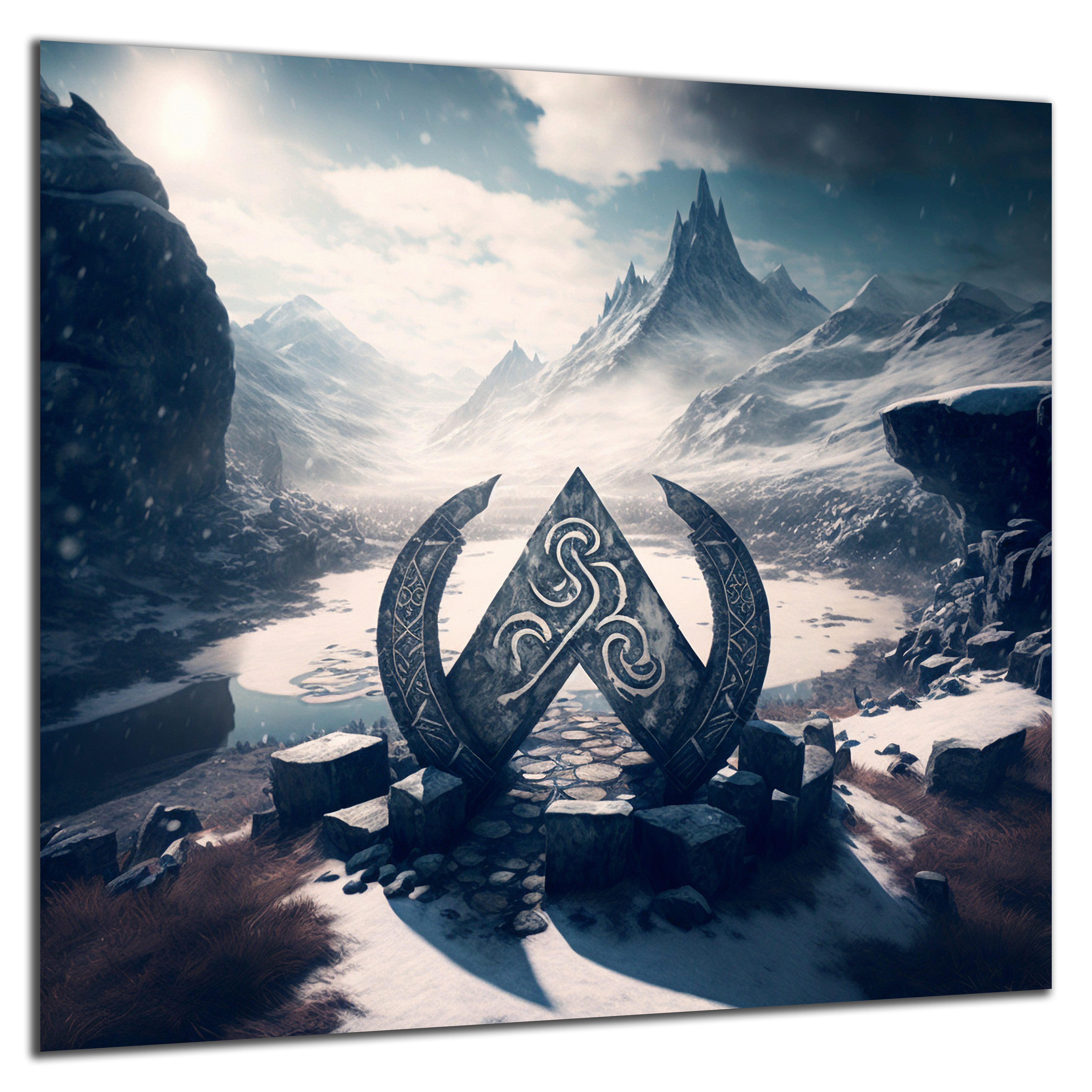 DARO Design Leinwandbild Modern Abstrakt Wandbilder günstig online kaufen