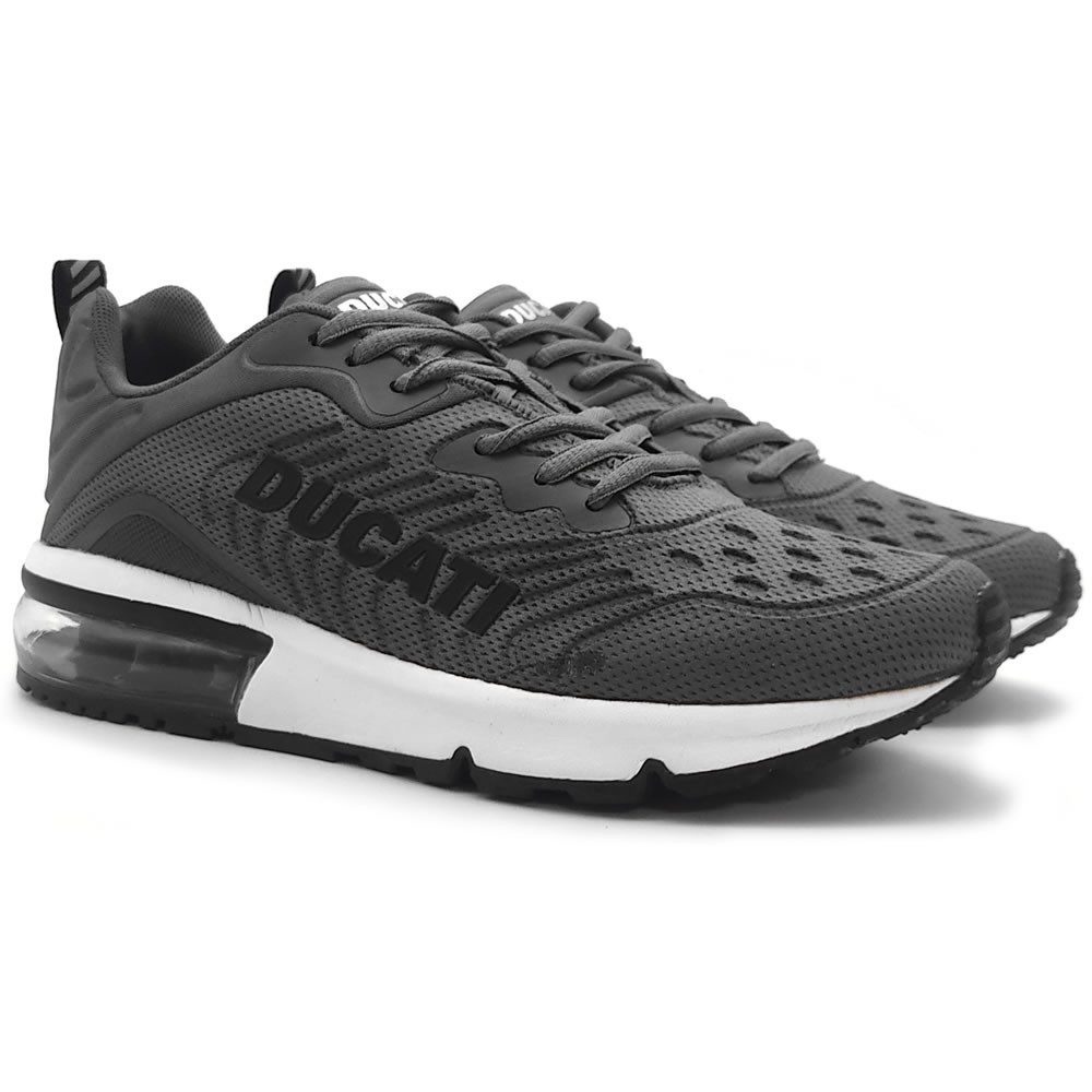 Ducati Herren Sneaker – Sportlicher Freizeitschuh mit Air-Sohle & Dämpfung Sneaker Stoßdämpfung