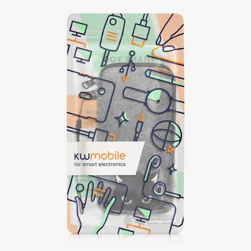 kwmobile Handyhülle Handytasche für Smartphones XXL - 7", Handy Filztasche - 17,7 x 8,5 cm Innenmaße