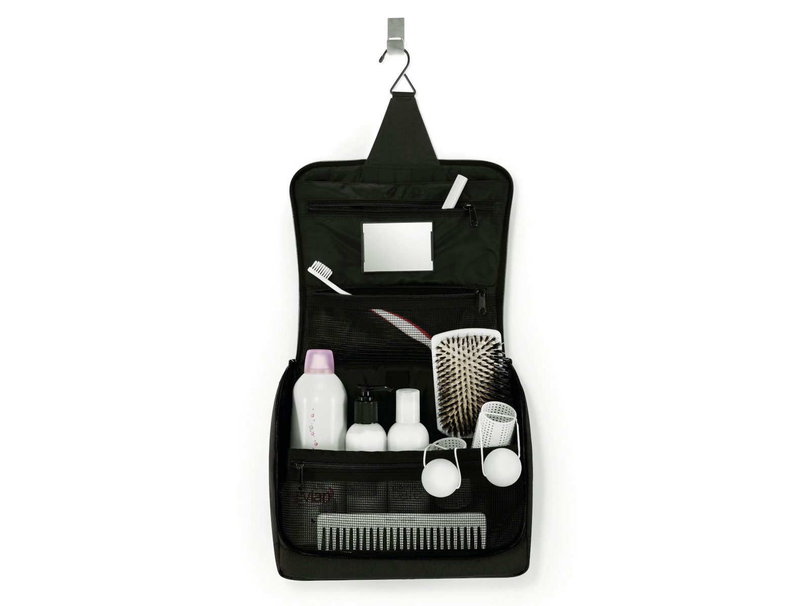 REISENTHEL® Kosmetiktasche toiletbag XL black – Bild 4 von 5