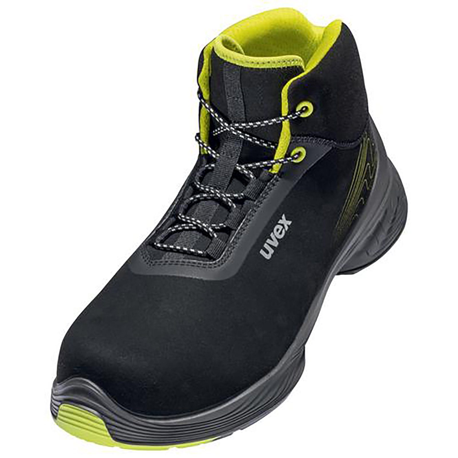 1 G2 Stiefel S2 schwarz, gelb Weite 12 Sicherheitsstiefel