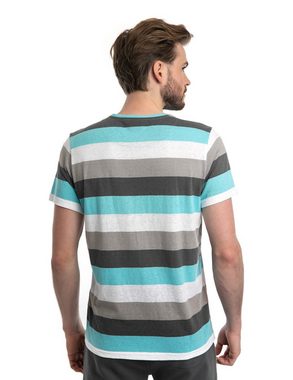 ROADSIGN australia T-Shirt Block (1, 1-tlg) mit Rundhalsausschnitt, gestreift
