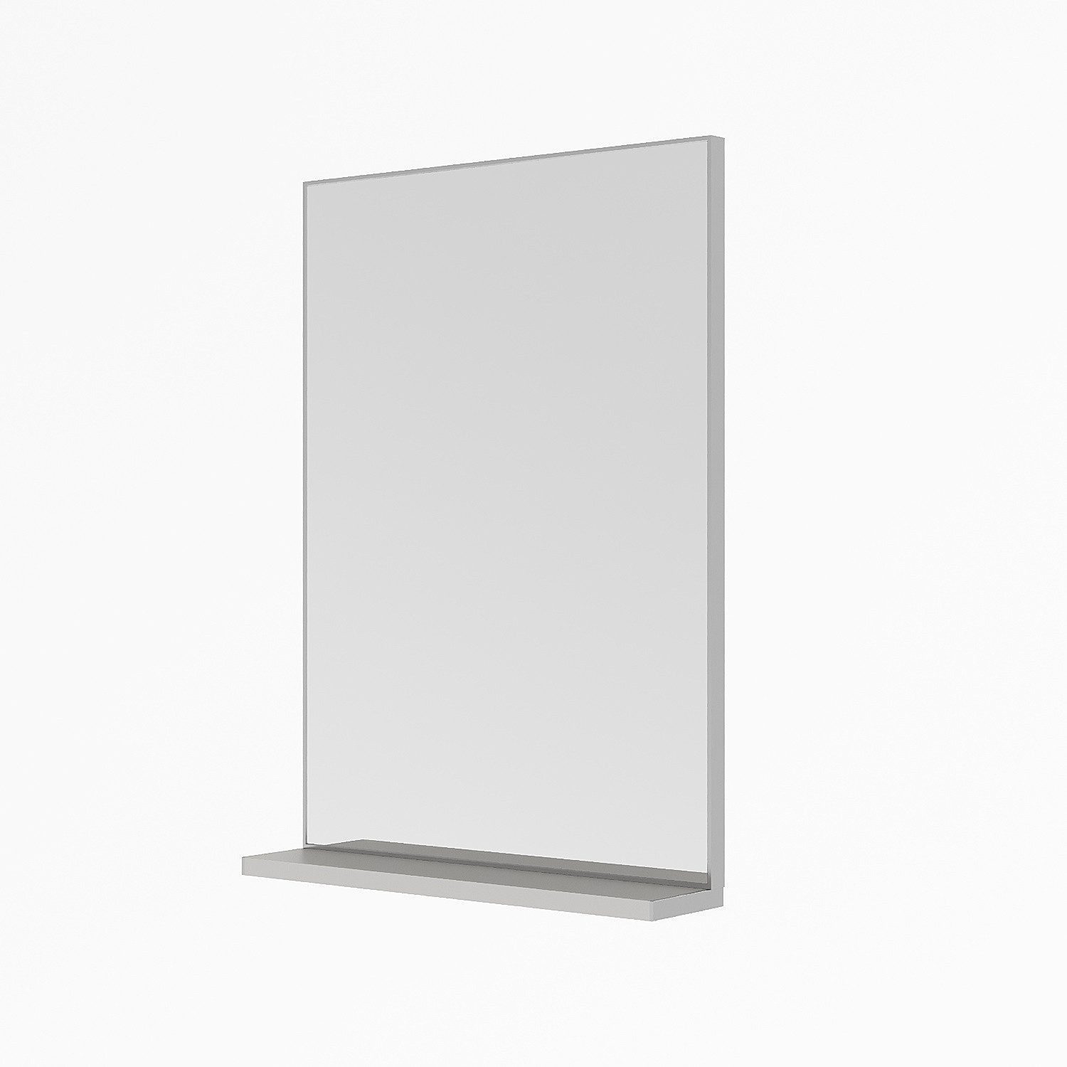 AQUALAVOS Spiegel Wandspiegel Badspiegel mit Ablage 50x70 80x60 100x60 cm Dekospiegel, Geeignet für Flur, Schlafzimmer, Wohnzimmer usw (Ohne Beleuchtung) – Bild 4 von 5