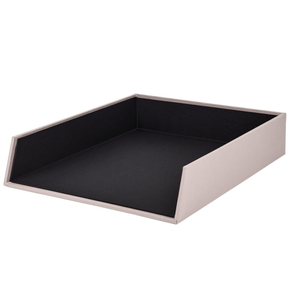Rössler Aufbewahrungsbox RÖSSLER Ablagekorb stapelbar Powder powder 260x60x320mm