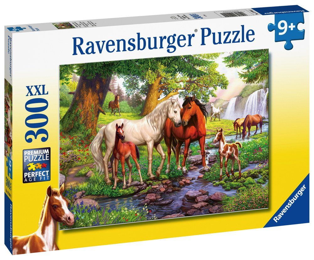 Ravensburger Puzzle 300 Teile Ravensburger Kinder Puzzle XXL Wildpferde am günstig online kaufen