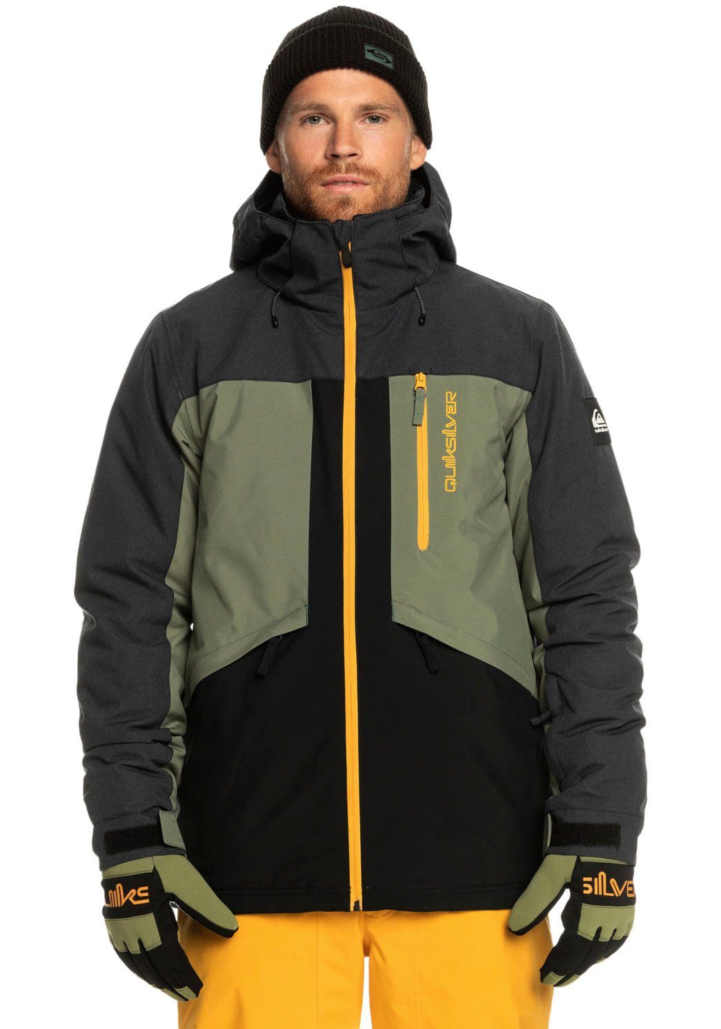 Black True KVJ0 DAWSON Skijacke Quiksilver SNJT