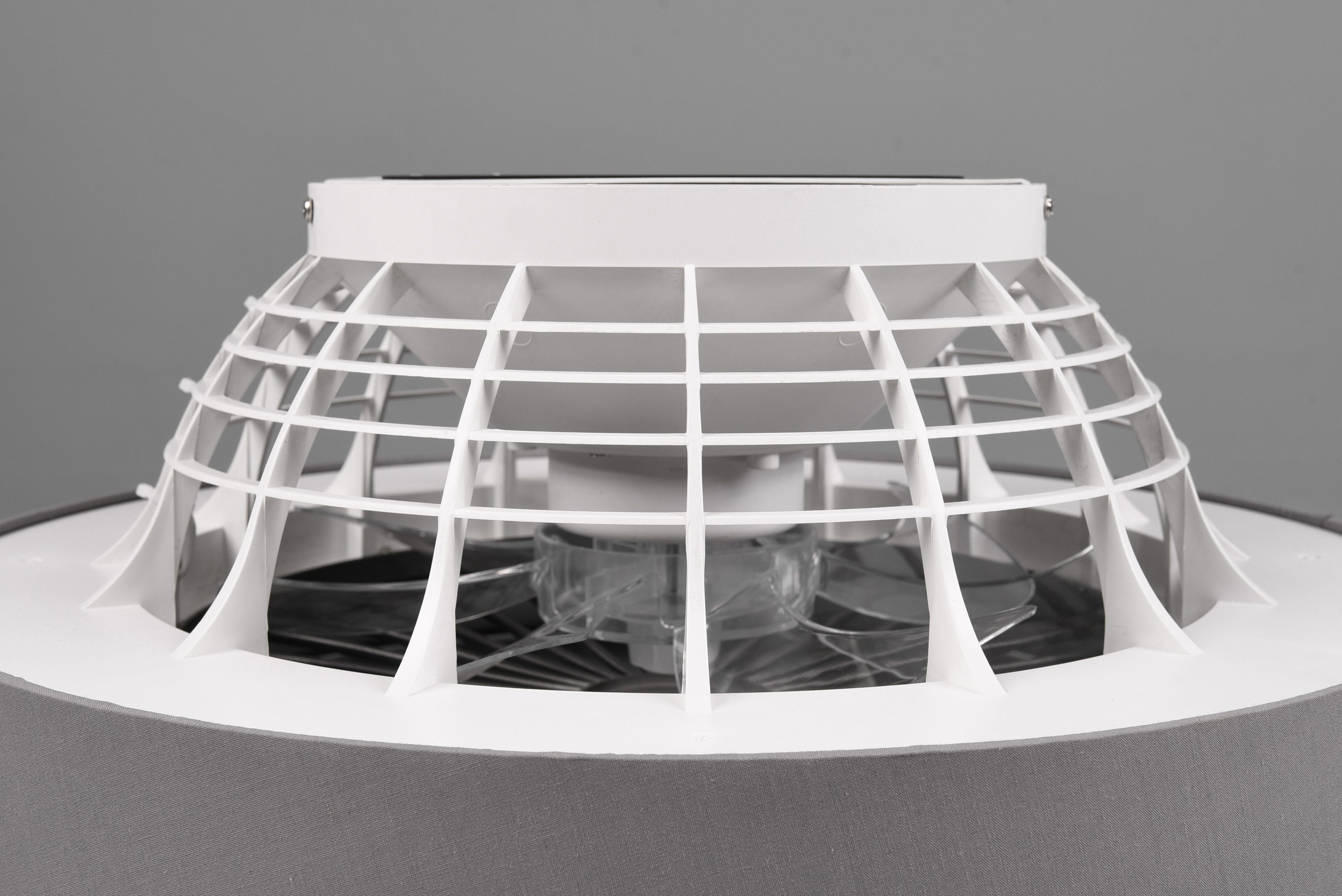 Reality Leuchten LED Deckenleuchte Farsund Deckenventilator, Ventilatorfunktion, getrennt schaltbar, LED fest integriert, Neutralweiß, Deckenlampe, Ventilator, Fernbedienung, Ventilator getrennt schaltbar