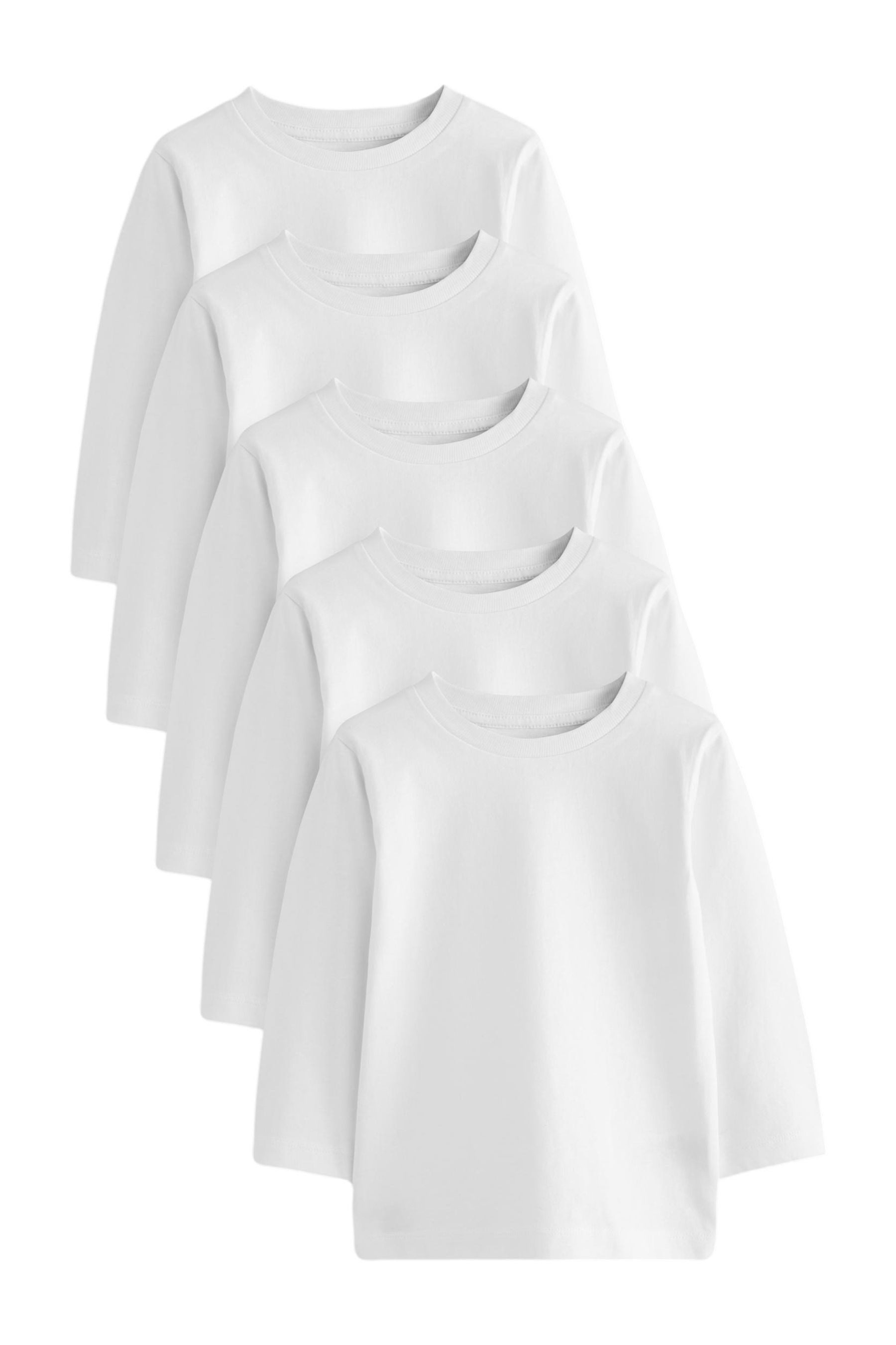 Next Langarmshirt Langarmshirts im 5er-Pack (5-tlg) günstig online kaufen
