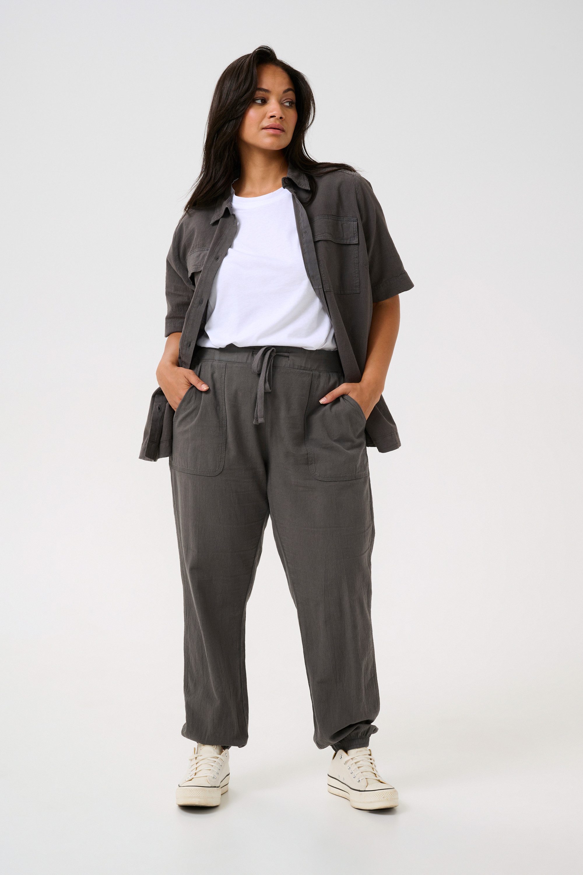 KAFFE Curve Anzughose Pants Suiting KCnana günstig online kaufen