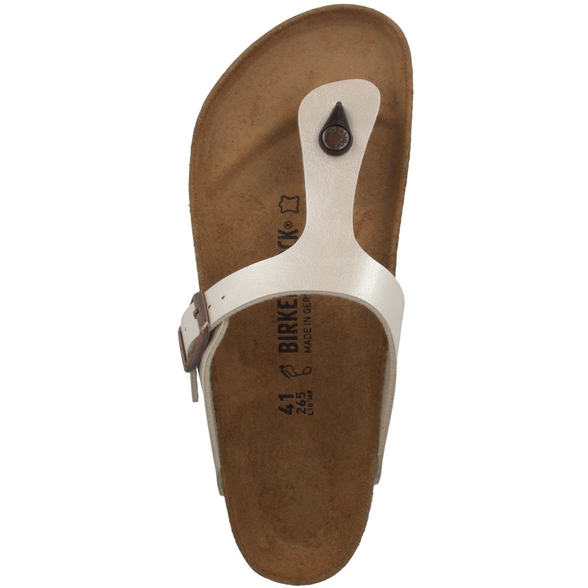 Birkenstock Gizeh Birko-Flor normal Damen Zehentrenner Sandalen, Sandaletten, Sommerschuhe, Badeschuhe, Zehentrenner