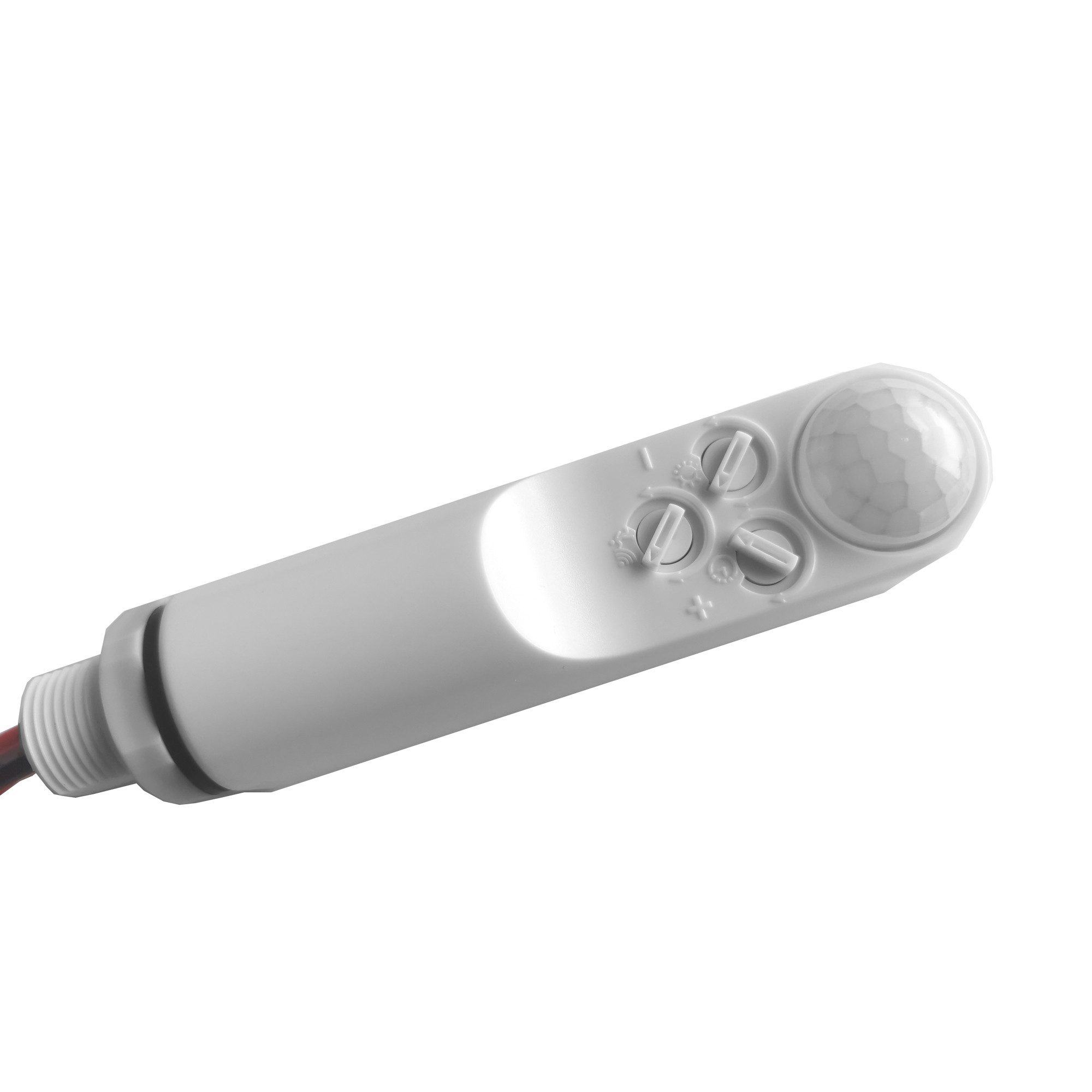 Merrytek Bewegungsmelder MC168SIR Merrytek IR Bewegungsmelder PIR Sensor LED Deckenleuchte, (Einzelgerät, 1-St., 1x Merrytek MC168SIR PIR Bewegungsmelder), PIR Infrarot Bewegungsmelder,360° Erfassung,seitliche Montage