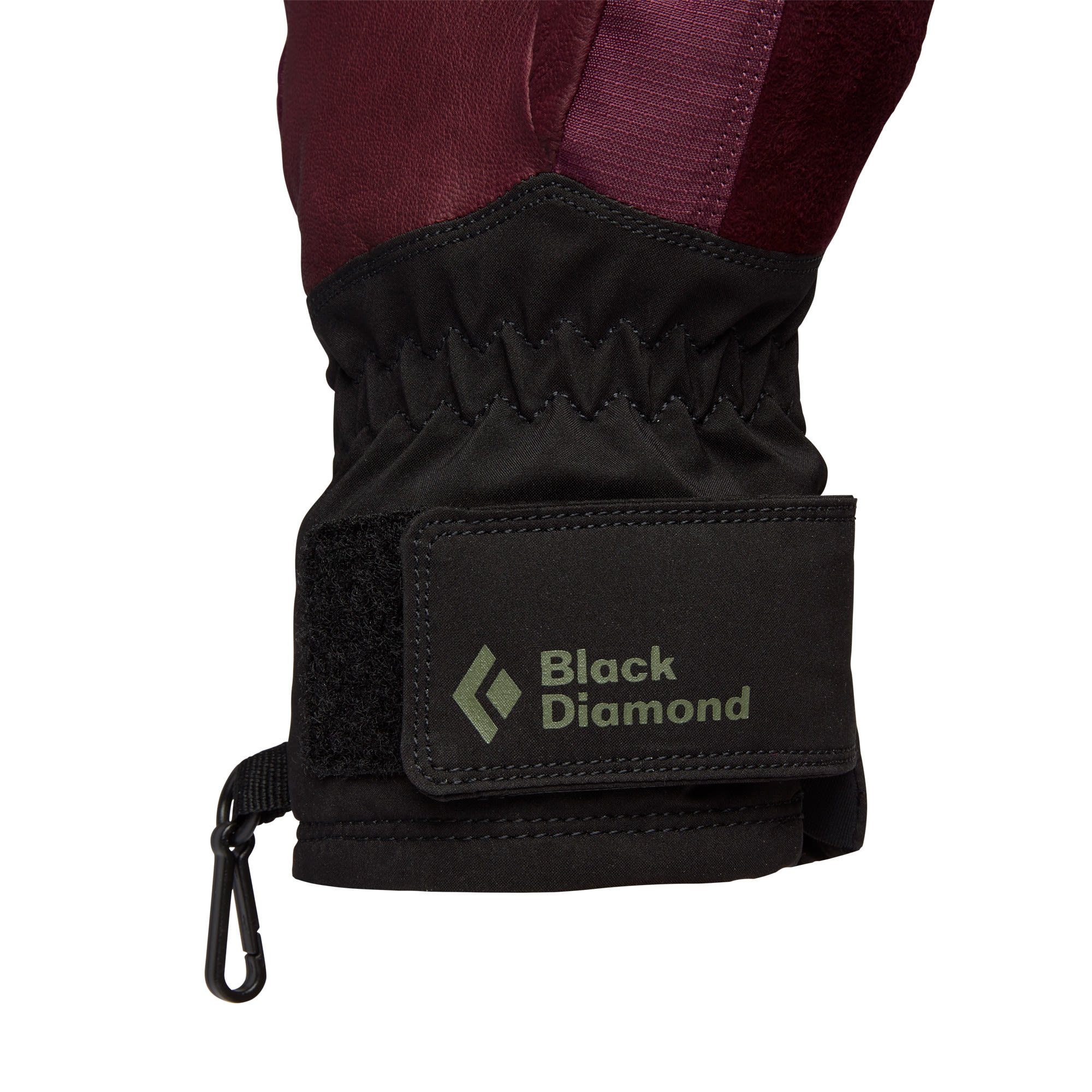 Mission Accessoires Black Glove Diamond Damen Blackberry Diamond W Black Fleecehandschuhe