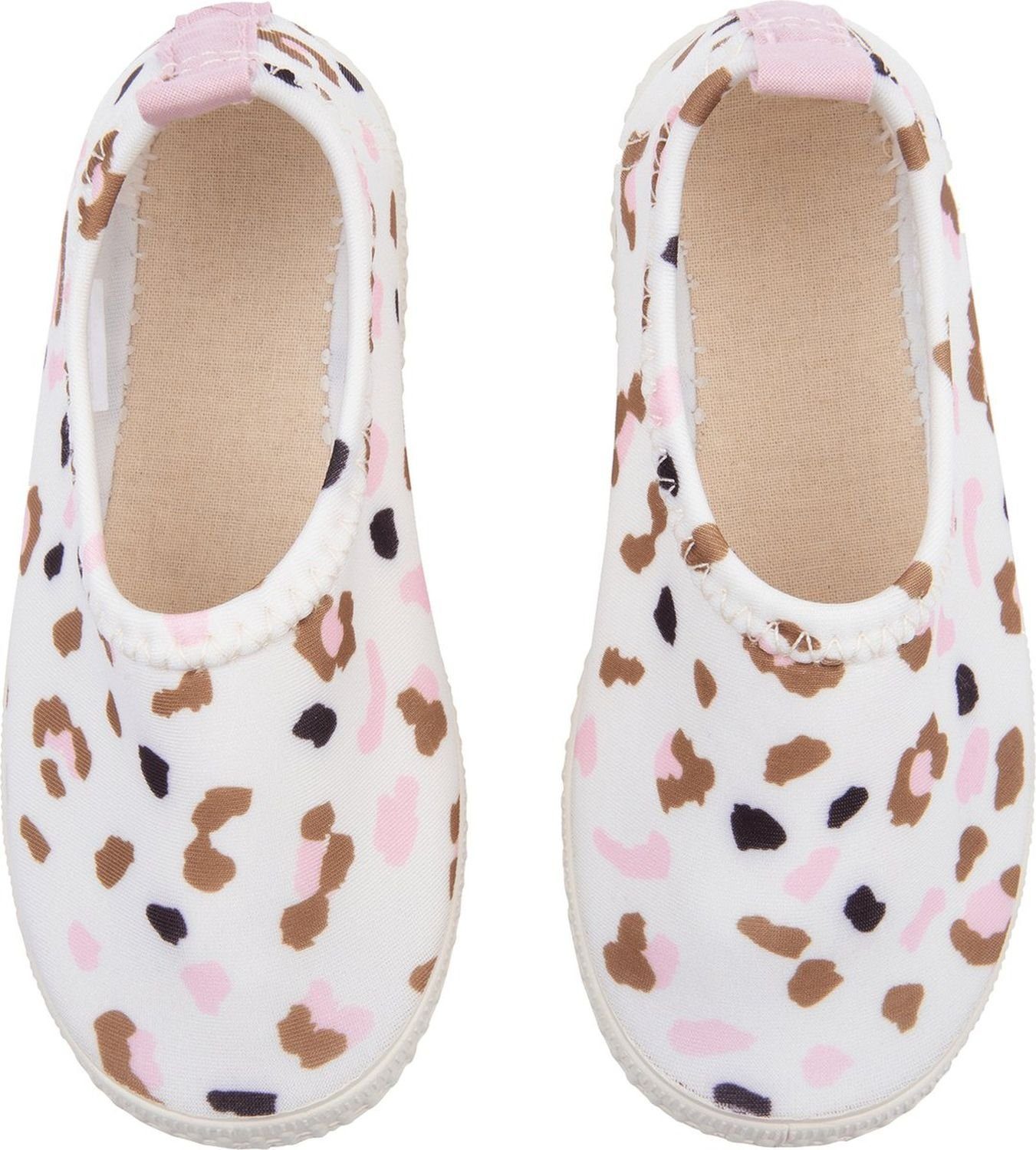 Swim Essentials Swim Essentials rutschfeste Wasserschuhe, für Kinder weiß/khaki Leopar Aquaschuh