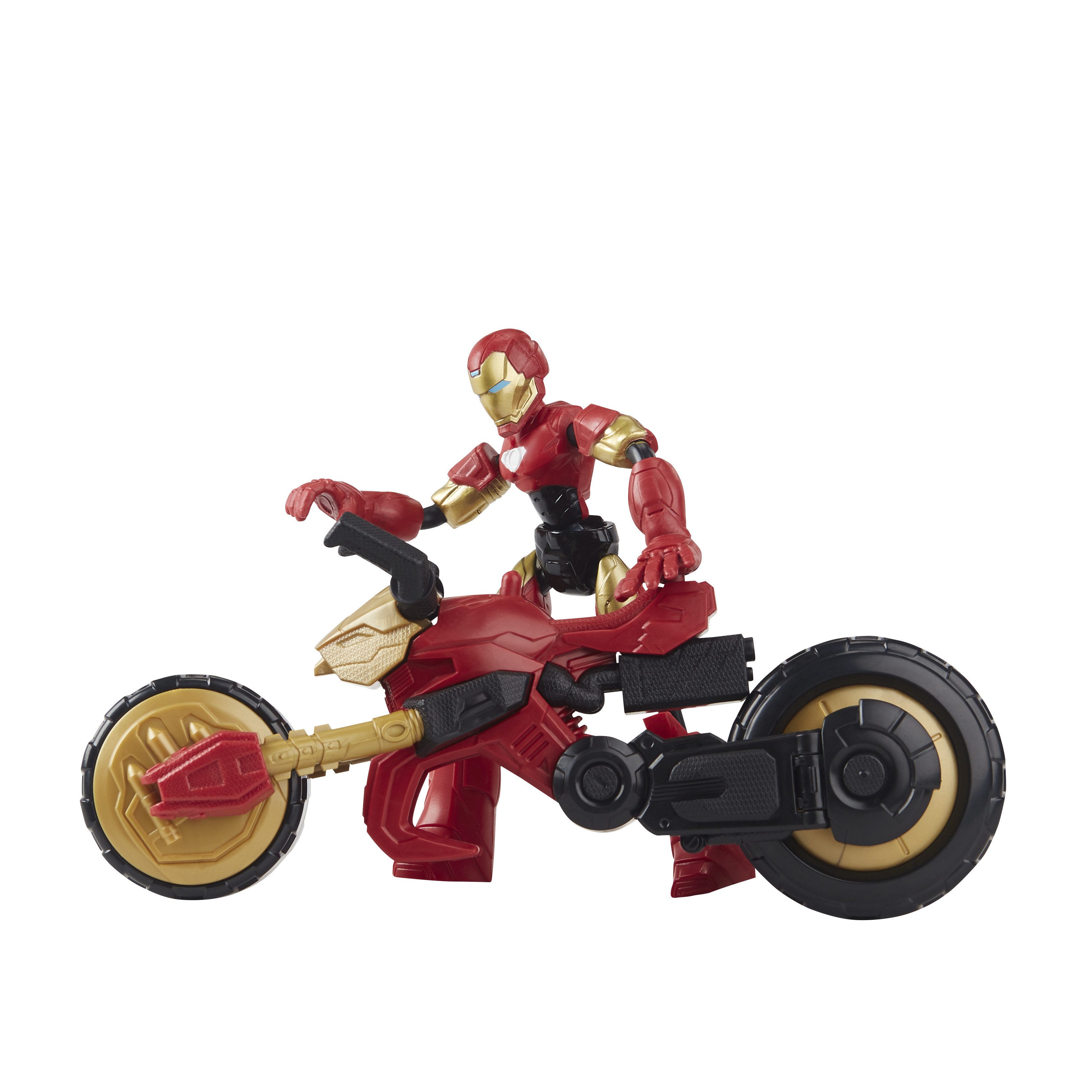 Hasbro Spielfigur Spielfigur Marvel The Avengers Bend and Flex Rider Iron Man