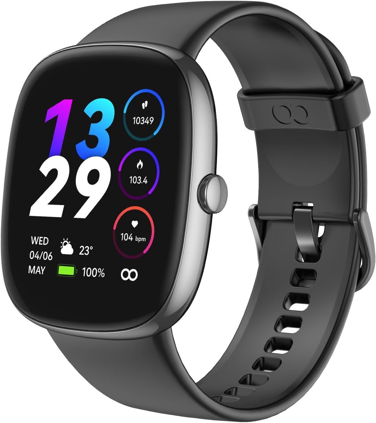 Smartwatch, Fitness Tracker Uhr für Damen Herren mit Telefonfunktion Smartwatch