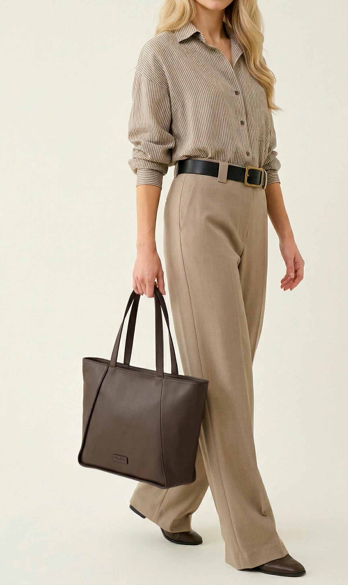 Marc O'Polo Accessories Shopper Vera, große Einkaufstasche, Umhängetasche mit Reißverschluss