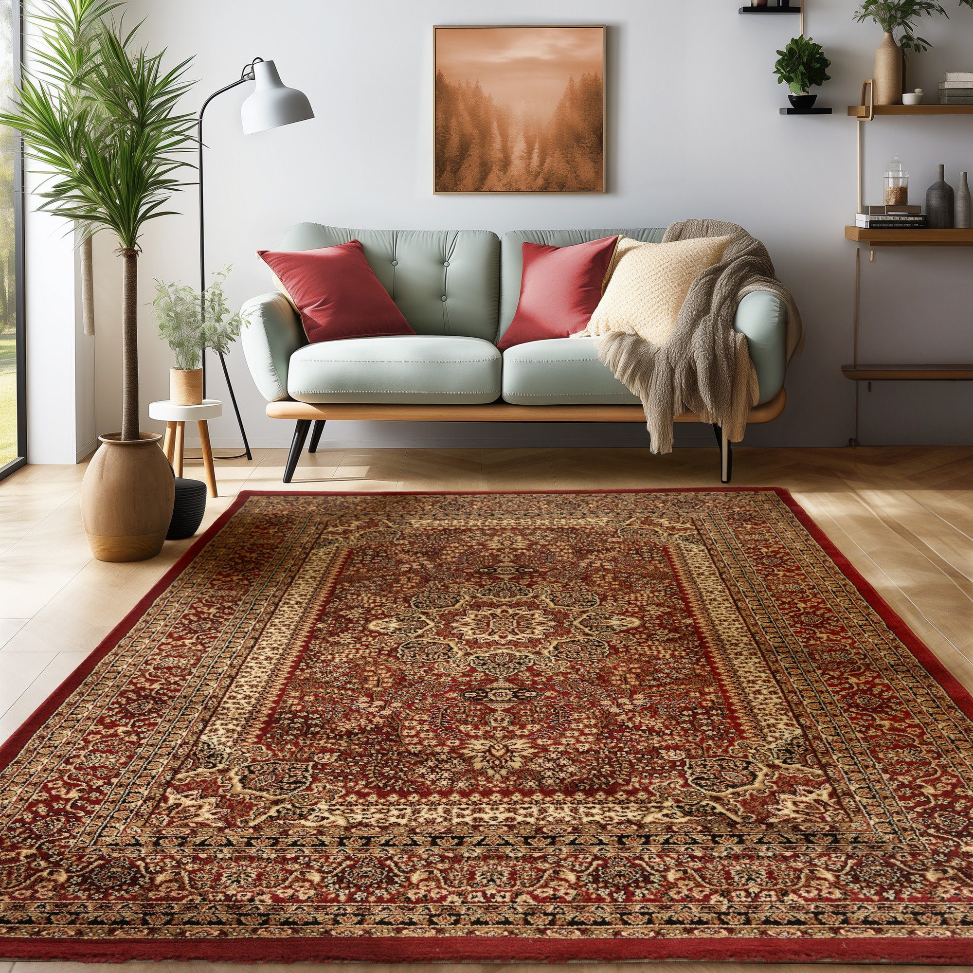 SIMPEX24 Orientteppich Orientalisch Design, Läufer, Höhe: günstig online kaufen