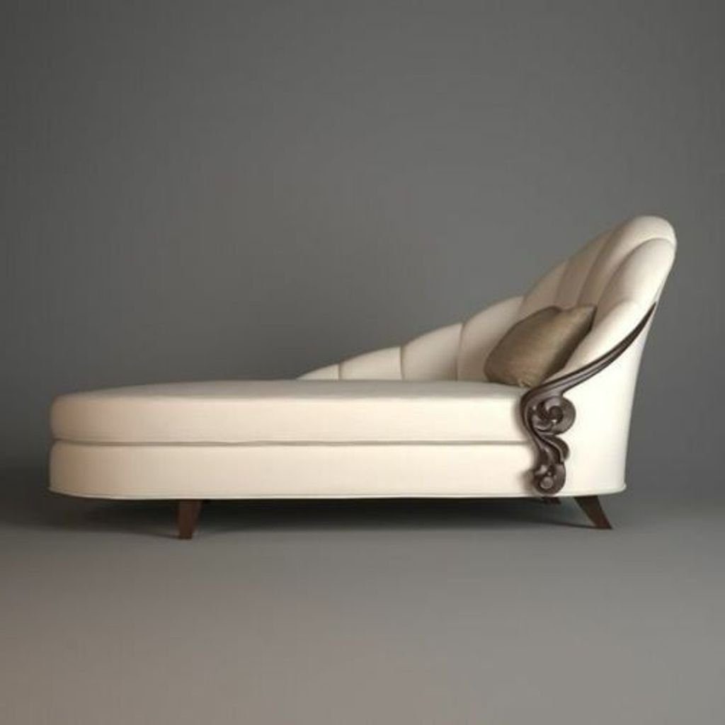Xlmoebel Chaiselongue Elegante Liege aus Holz mit italienischer Handwerkskunst, 1 Teile, Hergestellt in Europa