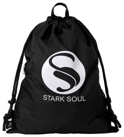 Stark Soul® Turnbeutel Turnbeutel-Rucksack mit Tragegriff und Seitentasche