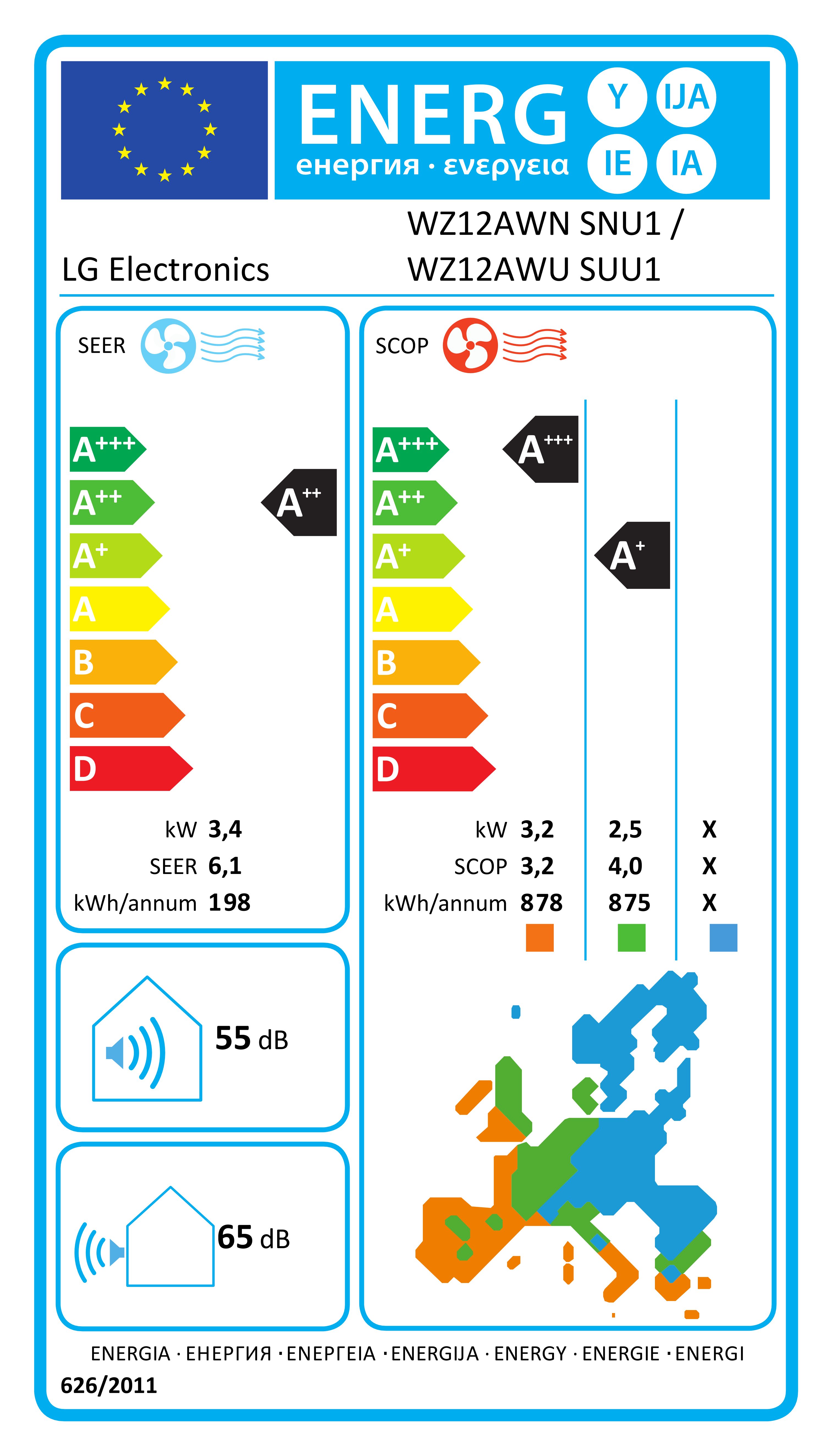 Energieeffizienzklasse: 
