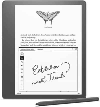 Amazon Kindle Scribe Premium-Eingabestift Lesen, Schreiben, Zeichnen E-Book (10.2", 16 GB, Kindle OS, nicht zutreffend)
