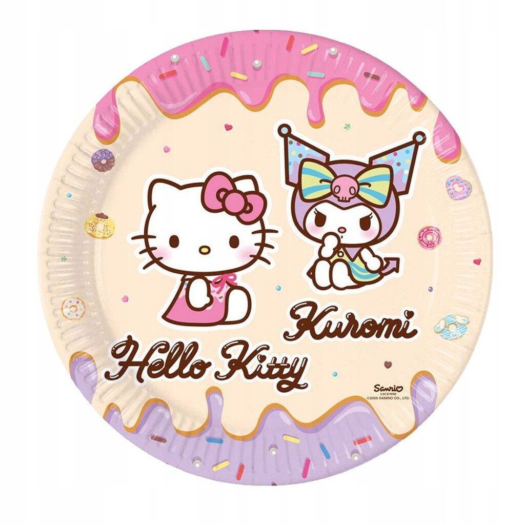 Hello Kitty Pappteller Kuromi Pappteller